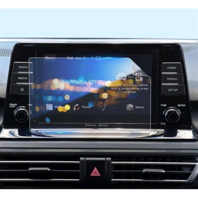 DSPOLIMV Kompatibel Mit K&ia Für Seltos 2021 2022 2023 2024 8-Zoll-Auto-LCD-GPS-Navigationsbildschirm-Filmschutz Aus Gehärtetem Glas GPSNavigation Schutzfolie von DSPOLIMV