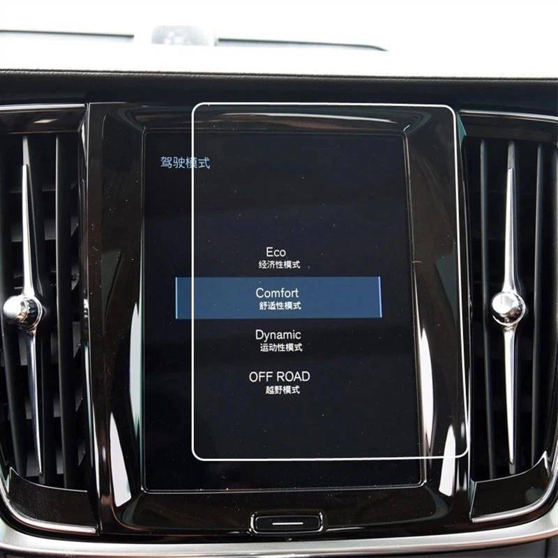 DSPOLIMV Kompatibel Mit Volvo Für XC90 S90 2015 2016 2017 Auto-GPS-Navigation, Displayschutzfolie Aus Gehärtetem Glas GPSNavigation Schutzfolie von DSPOLIMV