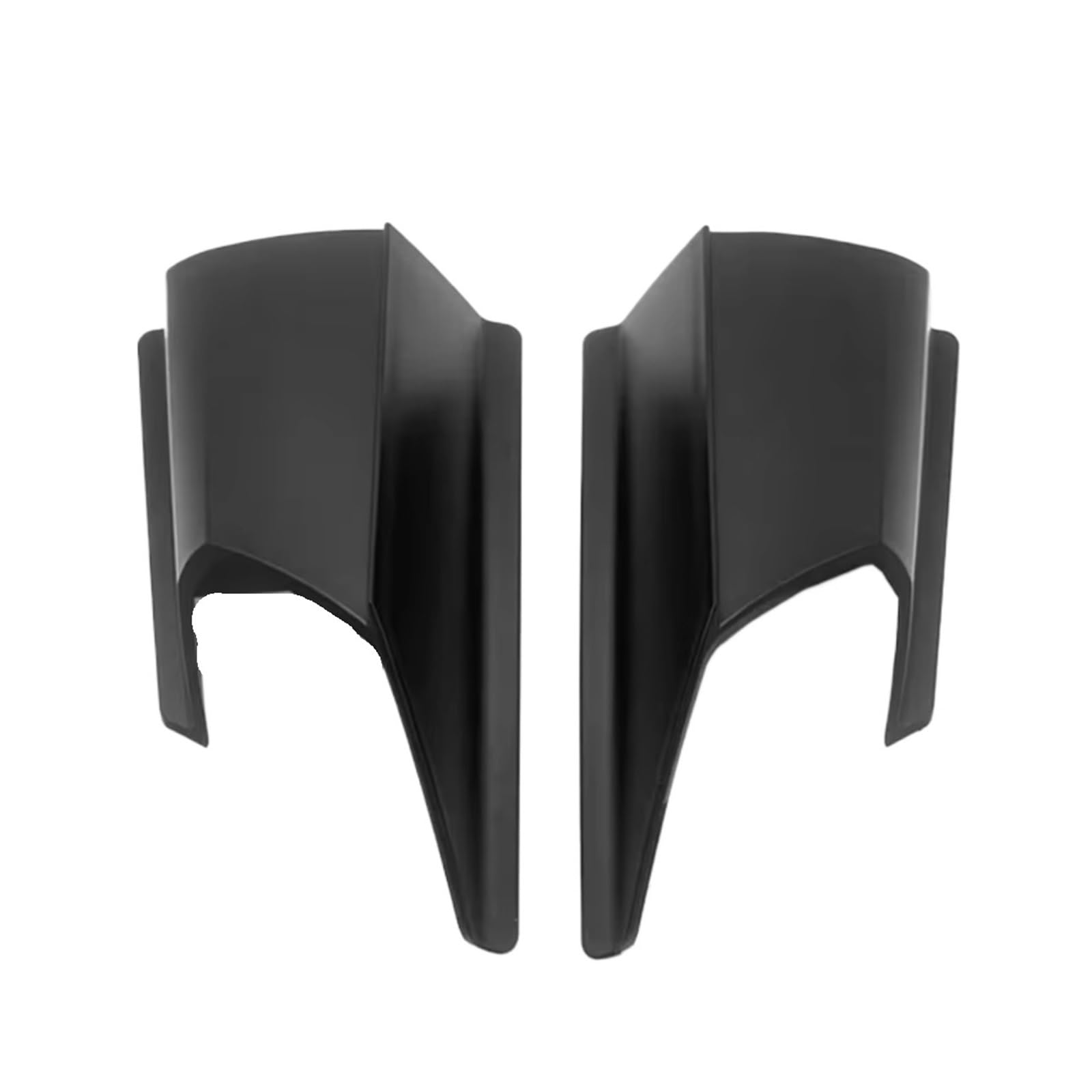 DSWILNV Motorrad Seitenspoiler Für ADV150 2019 2020 Motorrad Aerodynamische Winglet Seite Spoiler Seite WindFront Verkleidung Schutz Für Flügel Abdeckung Motorrad Zubehör(Black) von DSWILNV