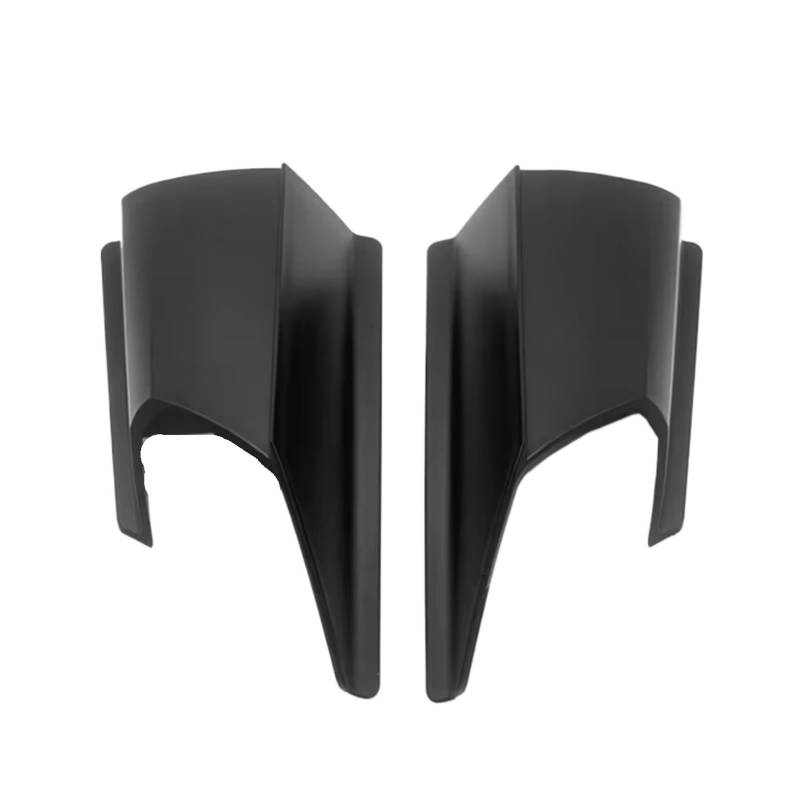 DSWILNV Motorrad Seitenspoiler Für ADV150 2019 2020 Motorrad Aerodynamische Winglet Seite Spoiler Seite WindFront Verkleidung Schutz Für Flügel Abdeckung Motorrad Zubehör(Black) von DSWILNV