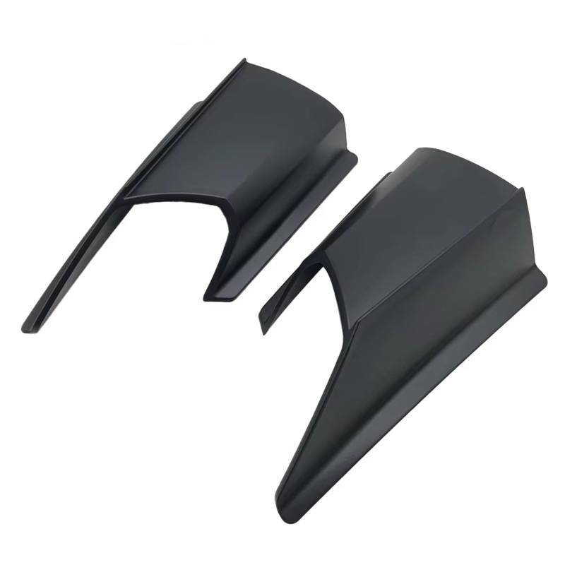 DSWILNV Motorrad Seitenspoiler Für ADV150 2019-2020 Motorrad Frontspoiler Seite Für Flügel Deflektor Aerodynamische Verkleidung Abdeckung Motorrad Zubehör(Black) von DSWILNV