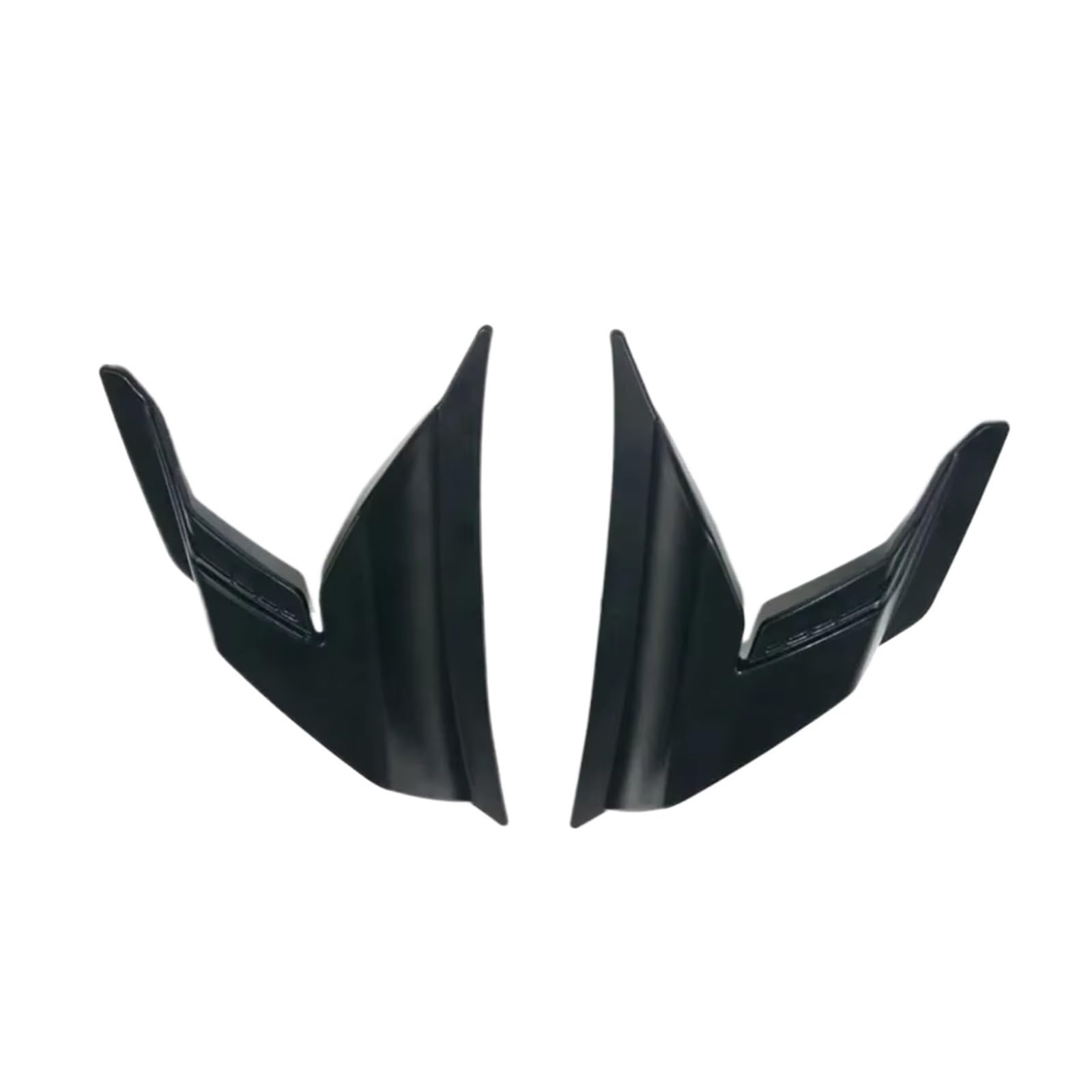 DSWILNV Motorrad Seitenspoiler Für ADV160 2022 2023 Motorrad Dynamische Winglet Aerodynamische Körper Anti-Scratch Winglets Verkleidung Deflektor Spoiler Motorrad Zubehör(Black) von DSWILNV