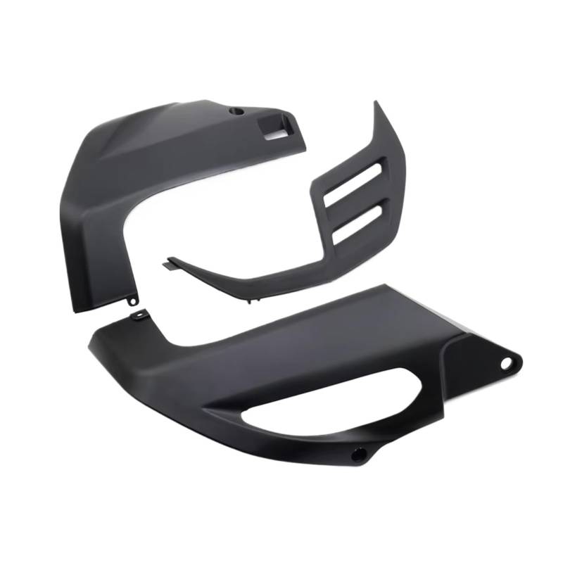 DSWILNV Motorrad Seitenspoiler Für CB650R 2019 2020 2021 2022 2023 2024 Motorrad Motor Untere Spoiler Körper Verkleidung Schutz Schutz Chassis Für Straße ﻿(Black) von DSWILNV