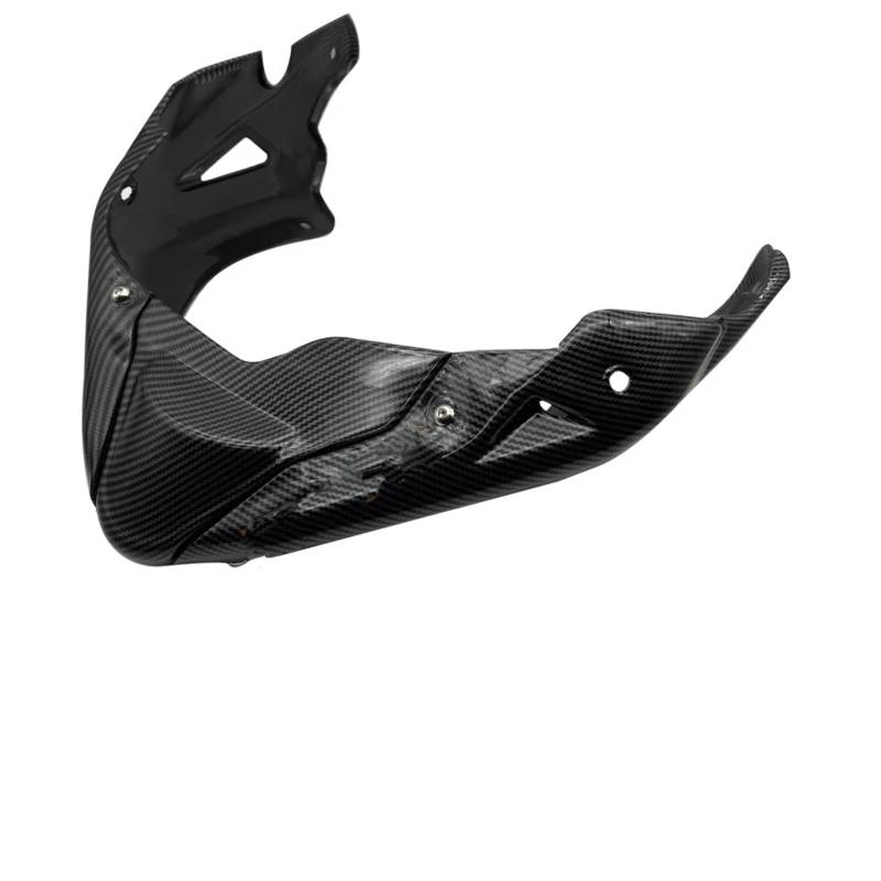 DSWILNV Motorrad Seitenspoiler Für CB650R 2019-2023 Für CB650FE Für CB650F 2014-2020 Motorrad Verkleidung Untere Verkleidung Bauch Motor Spoiler Geeignetes Zubehör(Carbon Fiber Color) von DSWILNV