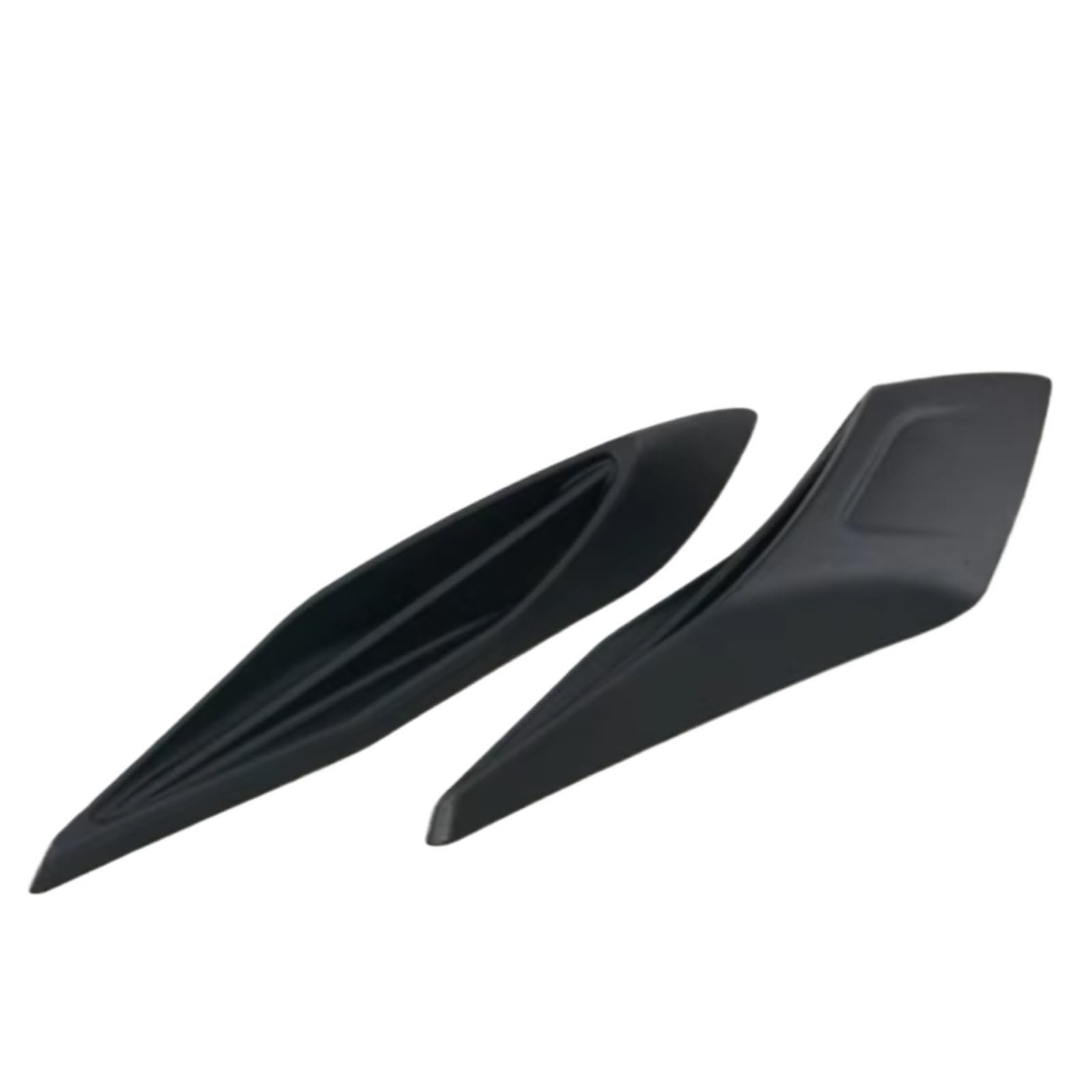 DSWILNV Motorrad Seitenspoiler Für CB650R 2021 2022 2023 Motorrad Deflektor Winght Körper Seite Streifen Motorrad Zubehör Motorrad Ersatzteile(Matte Black) von DSWILNV