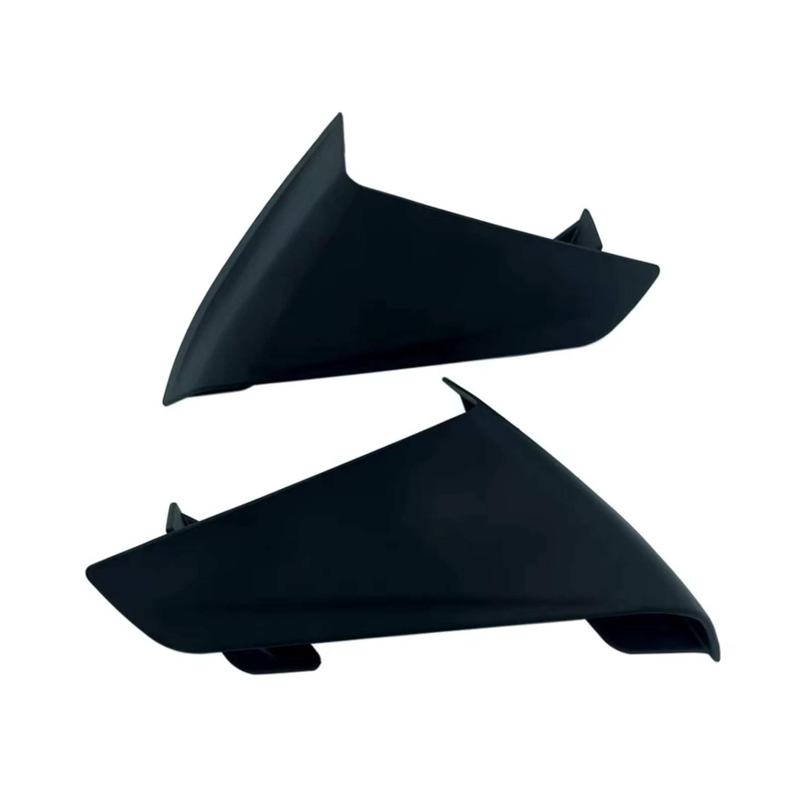 DSWILNV Motorrad Seitenspoiler Für CBR1000RR 2017 2018 2019 Motorrad Zubehör Air Aerodynamische Spoiler Feste Für Flügel Verkleidung Seite Spoiler Seite Flügel(Matte Black) von DSWILNV