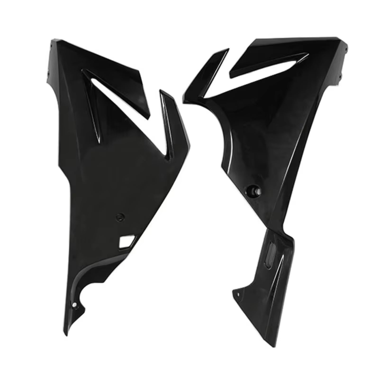 DSWILNV Motorrad Seitenspoiler Für CBR500R 2019 2020 2021 2022 Motor Spoiler Bauch Für Pan Untere Seite Panel Verkleidung Motorrad Schutz Schutz Abdeckung(Unpainted) von DSWILNV