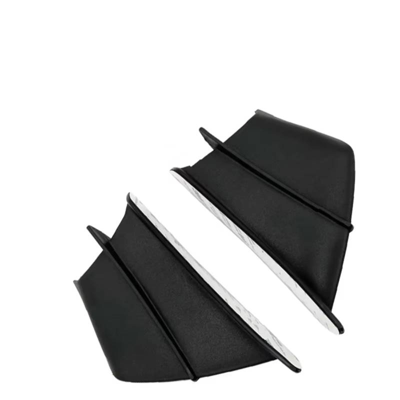 DSWILNV Motorrad Seitenspoiler Für CBR600RR Für CBR1000RR Motorrad Winglet Aerodynamische Für Flügel Kit Spoiler Motorrad Zubehör Motorrad Ersatzteile(Matte Black) von DSWILNV