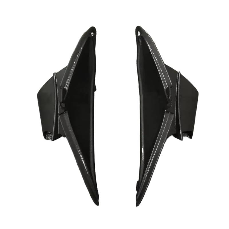 DSWILNV Motorrad Seitenspoiler Für CBR650R 2019 2020 2021 2022 2023 Körper Seite Zier Winglets Rahmen Spoiler Verkleidung Aerodynamische Für Flügel Motorrad Zubehör(Matte Black) von DSWILNV