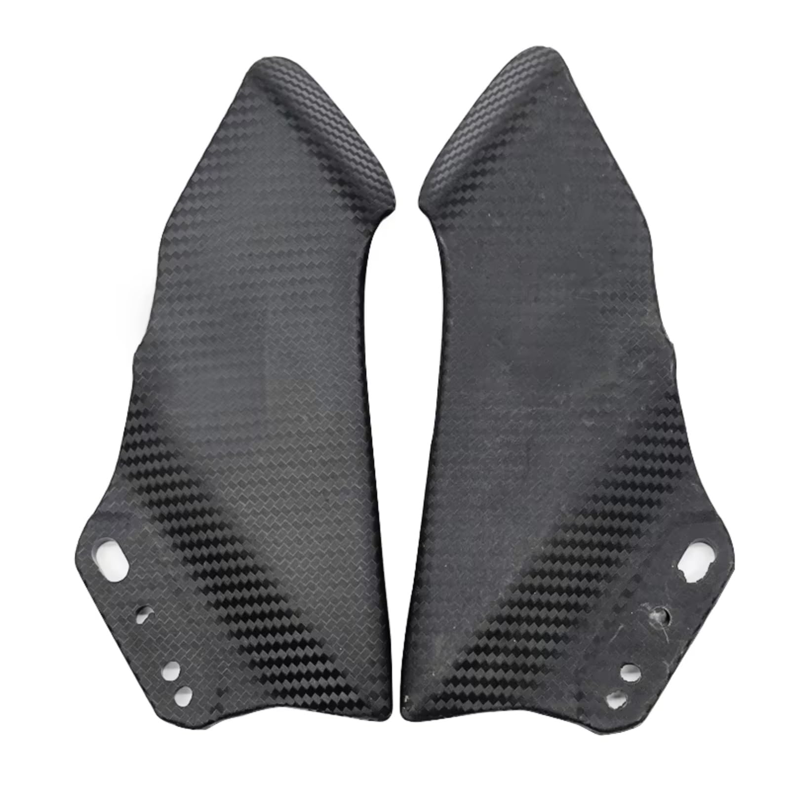 DSWILNV Motorrad Seitenspoiler Für CBR650R 2019 2020 2021 Carbon Farbe Verkleidung Winglets Motorrad Für Flügel Protector Wind Fin Trim Abdeckung Verkleidung Winglets von DSWILNV