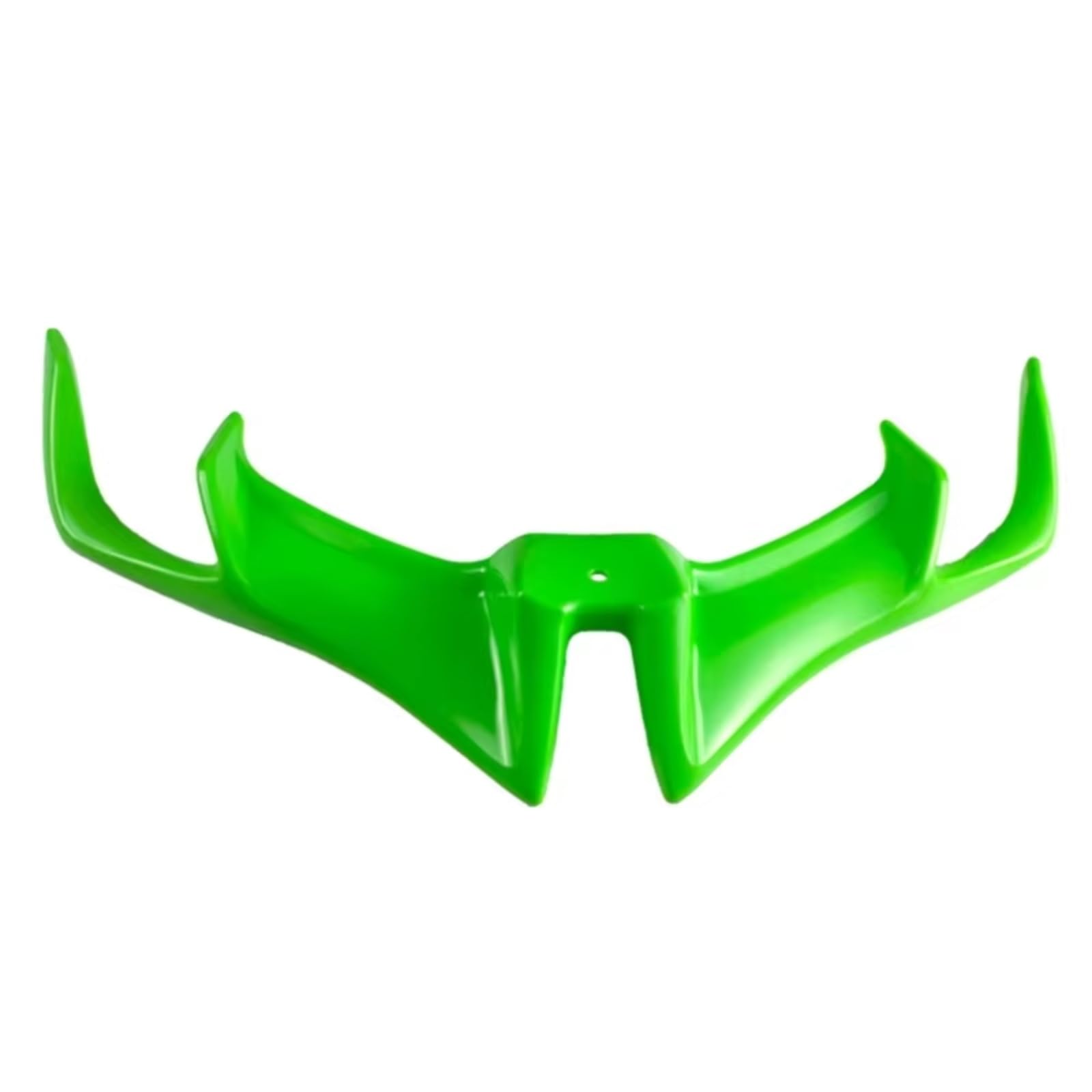 DSWILNV Motorrad Seitenspoiler Für Die Meisten Modelle Von Motorrad-Winglets Aerodynamischer Spoiler Für Flügelseiten-Luftabweiser Motorradverkleidungs-Winglets(Green) von DSWILNV