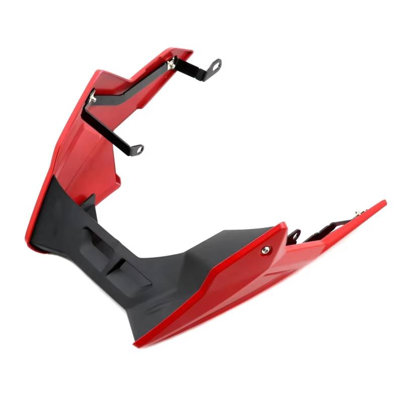 DSWILNV Motorrad Seitenspoiler Für F900R Für F900XR 2020 2021 2022 2023 2024 Bauch Für Pan Protector Unteren Motor Chassis Schutz Skid Platte Spoiler Abdeckung(Red) von DSWILNV