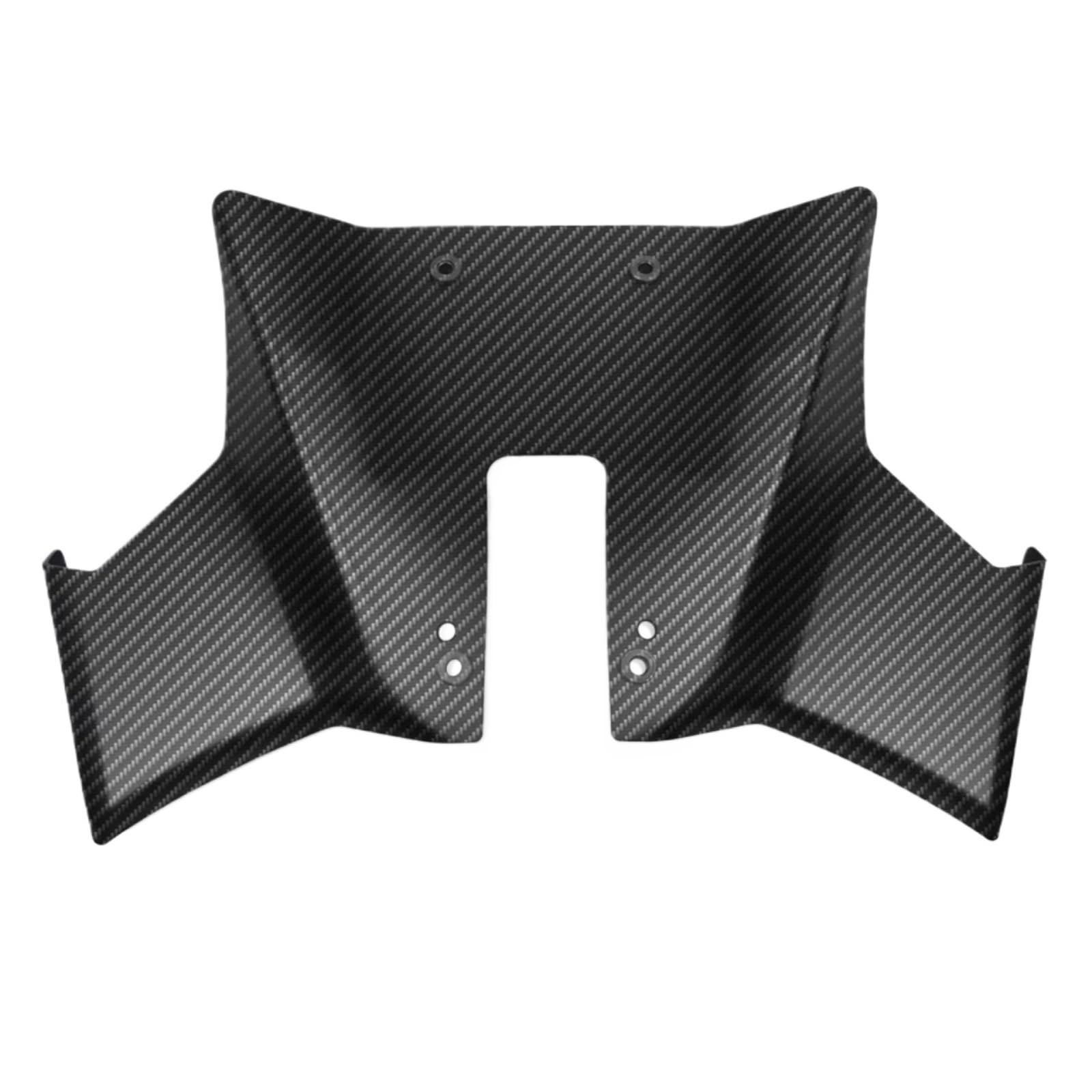 DSWILNV Motorrad Seitenspoiler Für GSX 8S 2023 2024 Motorrad Für Nackte Frontspoiler -Winglet Aerodynamic Für Flügelkit -Spoiler -Motorrad -Zubehör(Carbon Fibre) von DSWILNV