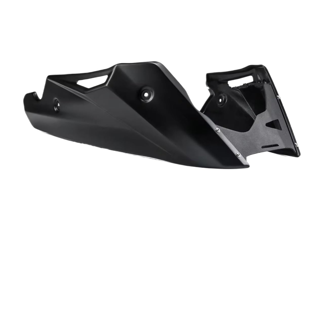 DSWILNV Motorrad Seitenspoiler Für Hornet 750 Für CB750 2023 2024 Motorrad Bauch Für Pan Motor Chassis Schutz Schmücken Unteren Spoiler Motorrad Zubehör(Black) von DSWILNV