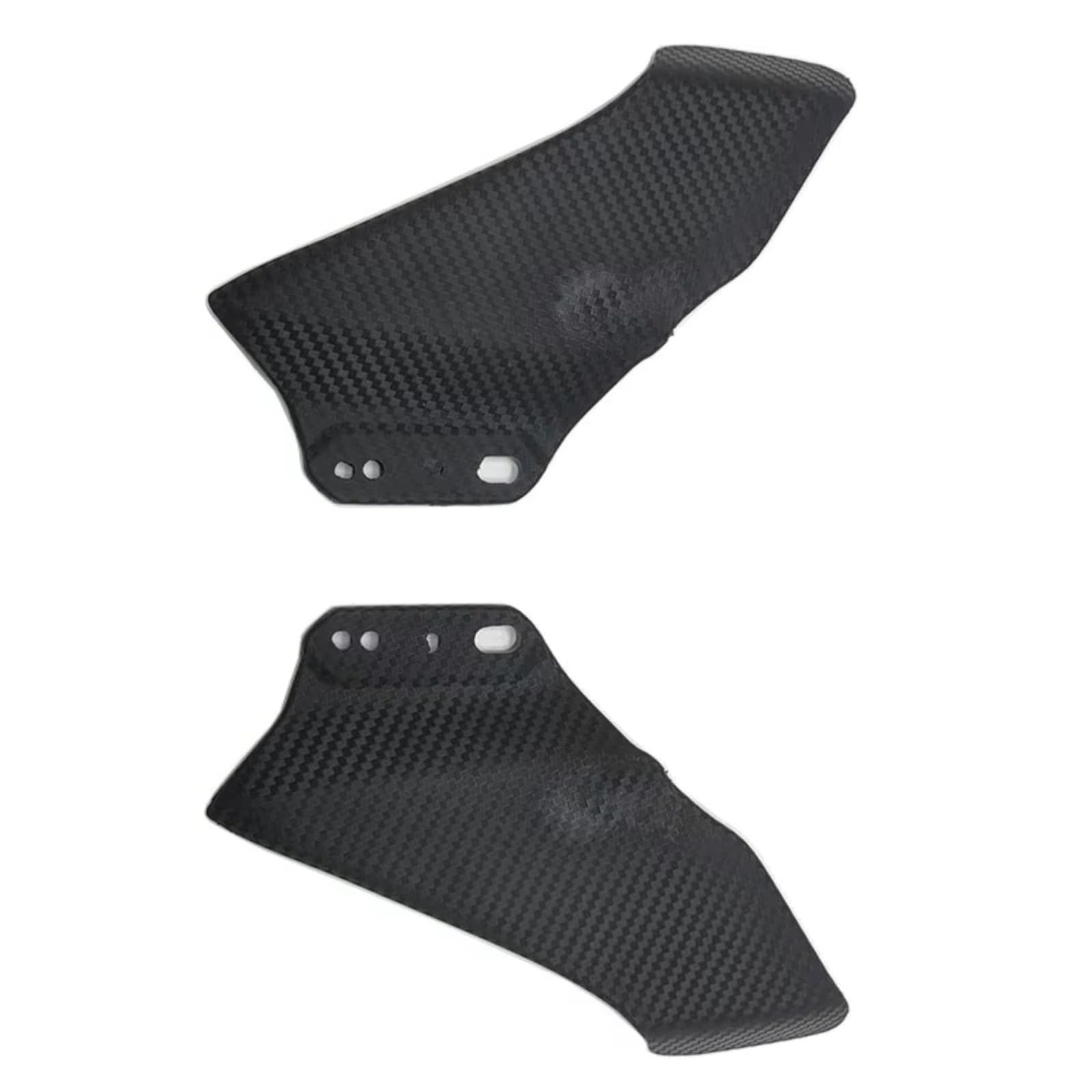 DSWILNV Motorrad Seitenspoiler Für Ninja 300 Für Ninja 400 Für Z1000SX Motorrad Winglet Aerodynamische Für Flügel Kit Spoiler Rückspiegel Feste Für Flügel von DSWILNV