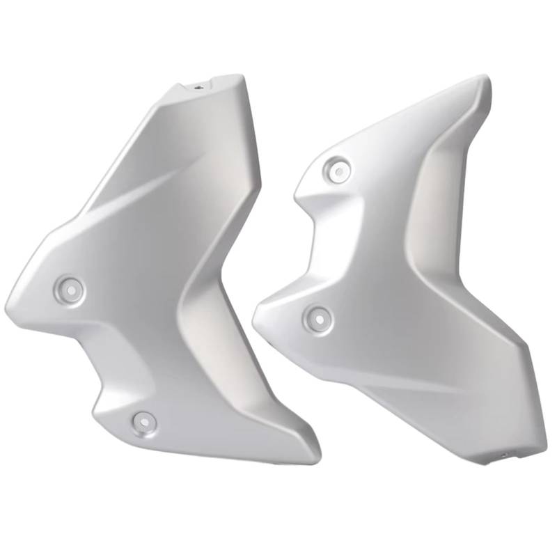 DSWILNV Motorrad Seitenspoiler Für R1250GS 2018 2019 2020 2021 2022 2023 Motorrad Front Kühler Schutz Rahmen Seite Panel Verkleidung Abdeckung Motorrad Zubehör(White) von DSWILNV