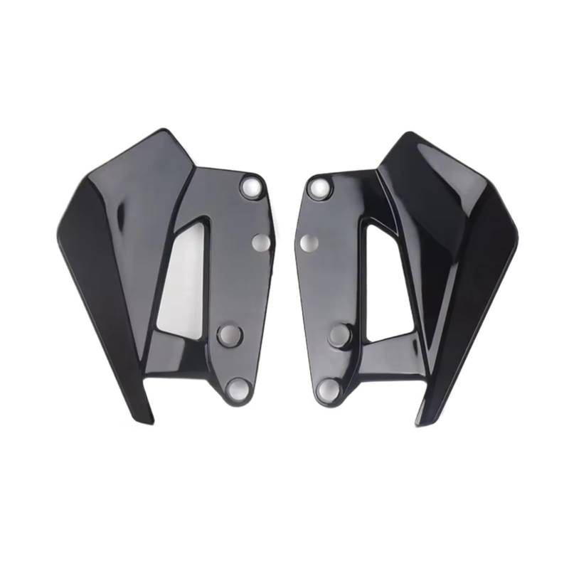 DSWILNV Motorrad Seitenspoiler Für R1300GS 2024 Motorrad Teile Front Windabweiser Seite Spoiler Windschutzscheibe Windschutz Motorrad Zubehör(Black) von DSWILNV