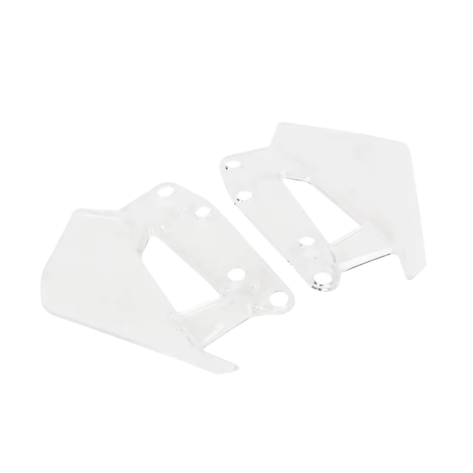 DSWILNV Motorrad Seitenspoiler Für R1300GS 2024 Motorrad Teile Front Windabweiser Seite Spoiler Windschutzscheibe Windschutz Motorrad Zubehör(Transparent) von DSWILNV