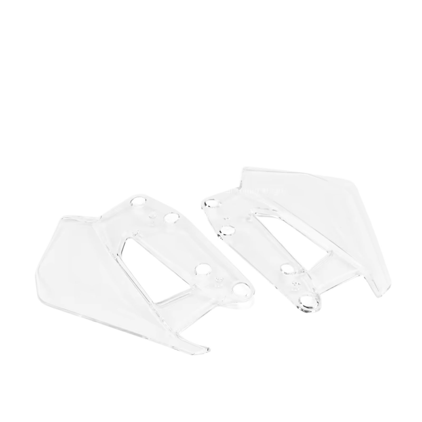 DSWILNV Motorrad Seitenspoiler Für R1300GS 2024 Motorrad Zubehör Windschutzscheibe Seite Windabweiser Spoiler Fly Screen Windschutz Motorrad Ersatzteile(Transparent) von DSWILNV