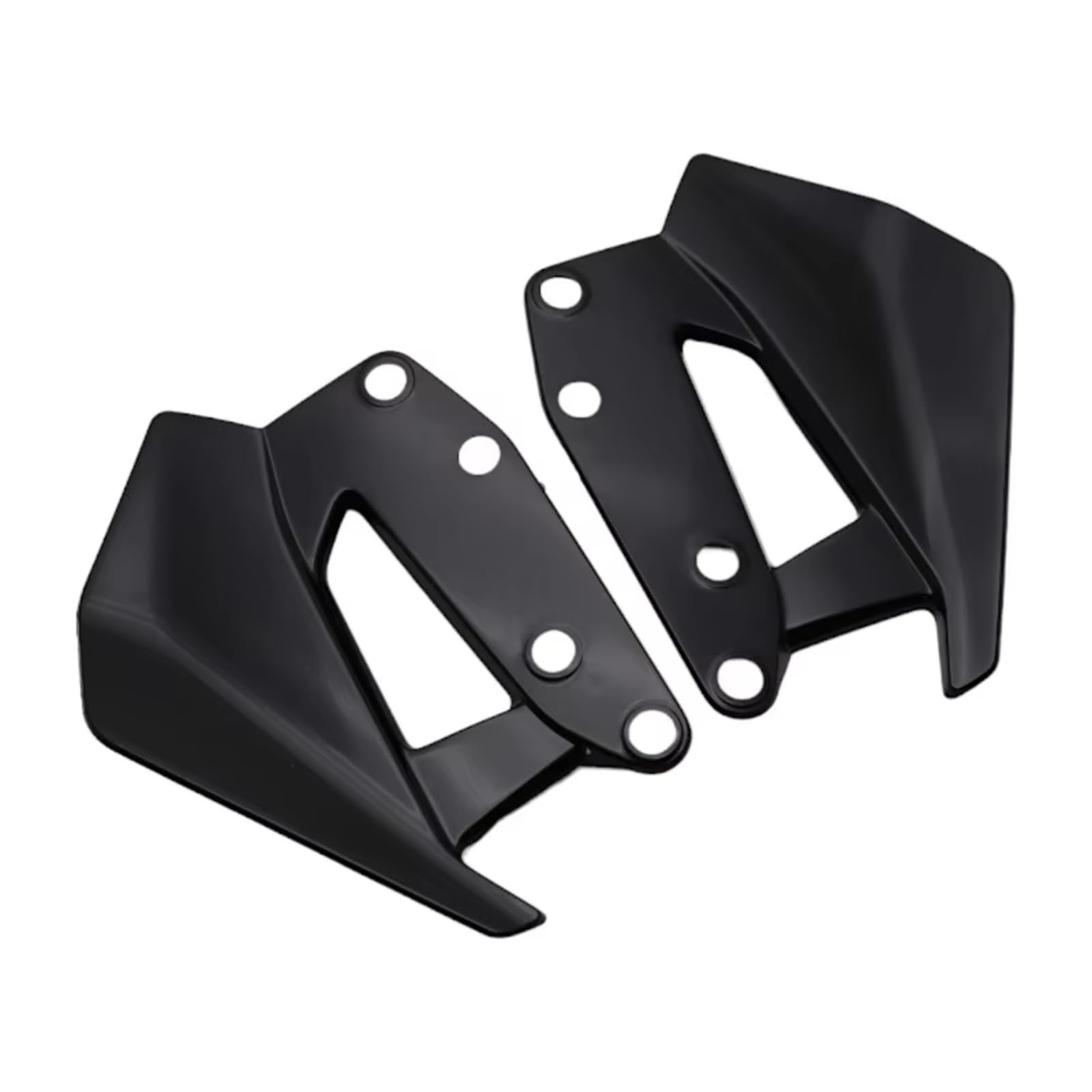 DSWILNV Motorrad Seitenspoiler Für R1300GS Option 719 Tramuntana Seite Windabweiser Spoiler Fly Screen Windschutzscheibe Carbon Look Windschutzscheibe Motorrad Ersatzteile(Black) von DSWILNV