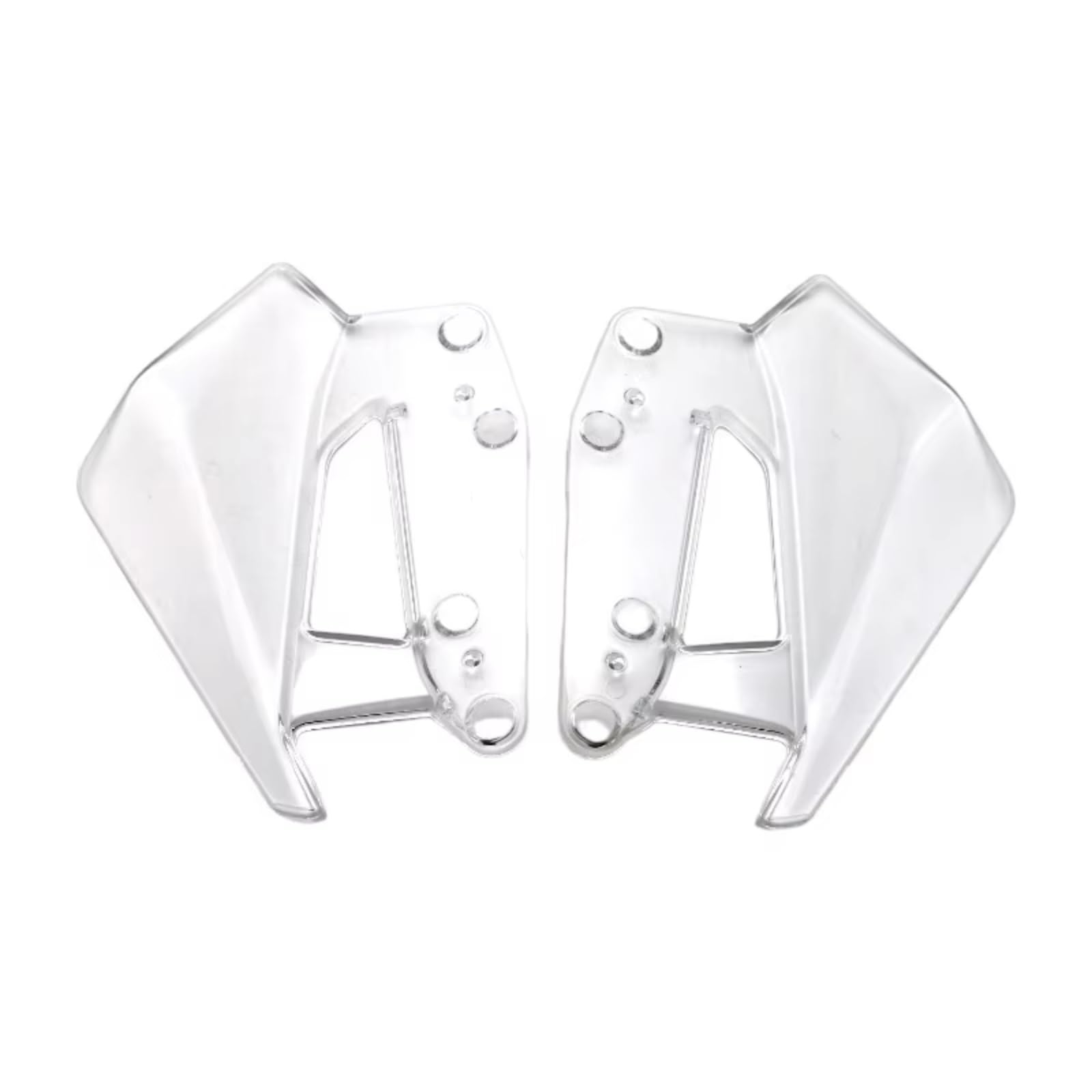 DSWILNV Motorrad Seitenspoiler Für R1300GS Option 719 Tramuntana Seite Windabweiser Spoiler Fly Screen Windschutzscheibe Carbon Look Windschutzscheibe Motorrad Ersatzteile(Transparent) von DSWILNV