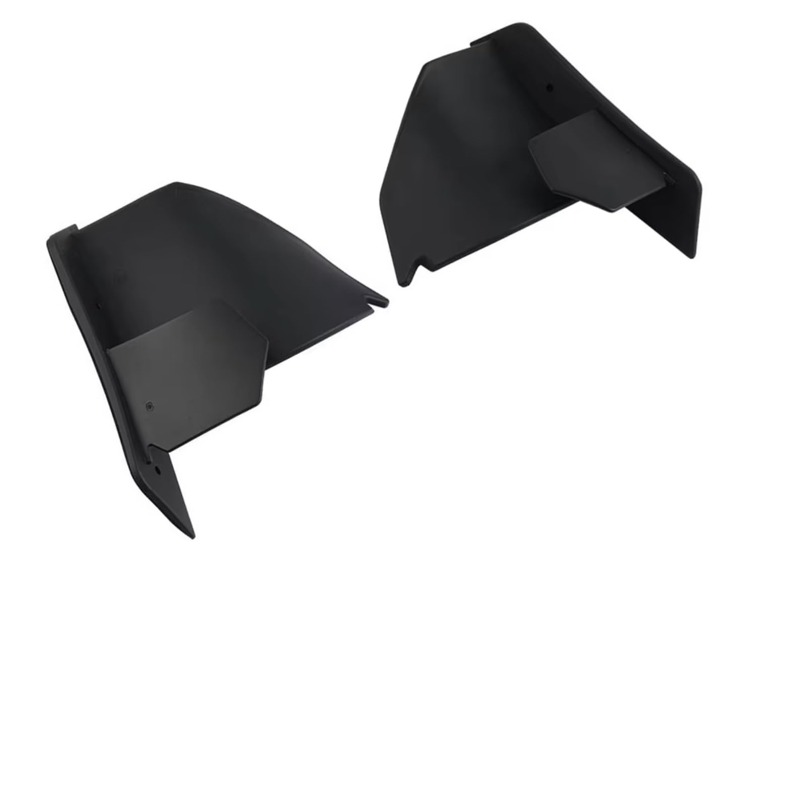 DSWILNV Motorrad Seitenspoiler Für S1000RR 2015 2016 2017 2018 Motorrad Hinten Schwanz Spoiler Feste Für Flügel Verkleidung Winglet Motorrad Zubehör(Matte Black) von DSWILNV