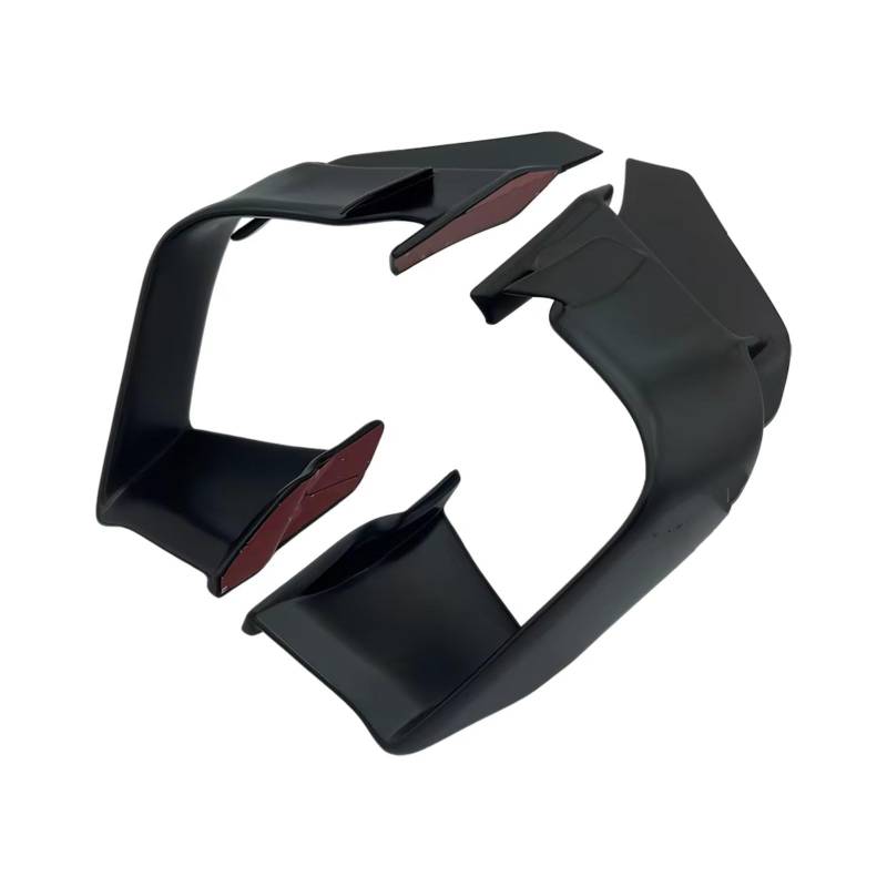 DSWILNV Motorrad Seitenspoiler Für S1000RR 2015 2016 2017 2018 Motorrad Verkleidung Seite Spoiler MotoGP Gleiche Feste Für Flügel Wind Motorrad Zubehör(Matte Black) von DSWILNV