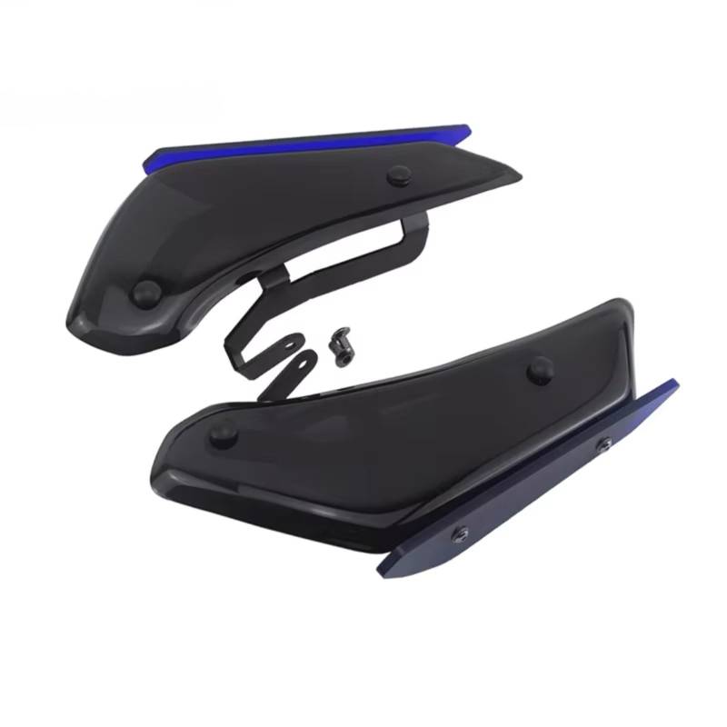 DSWILNV Motorrad Seitenspoiler Für S1000RR 2019 2020 2021 2022 Motorrad Abtrieb Für Sport Seite Spoiler Aerodynamische Für Flügel Deflektor Verkleidung Schutz(Blue) von DSWILNV