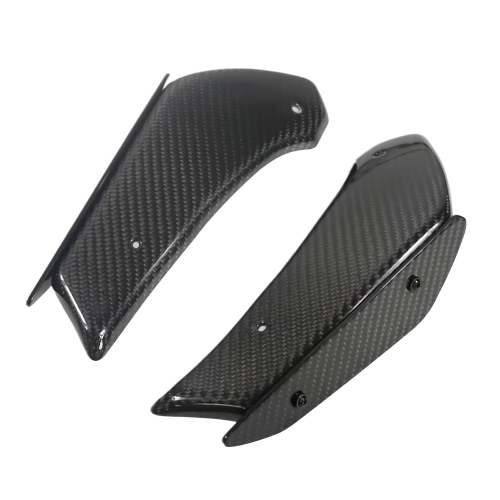 DSWILNV Motorrad Seitenspoiler Für S1000RR Für HP4 2010 2011 2012 2013 2014 2015 2016 2017 2018 Motorrad Zubehör Verkleidung Panel Abdeckung Fall Abtrieb Spoiler(Carbon Fiber) von DSWILNV