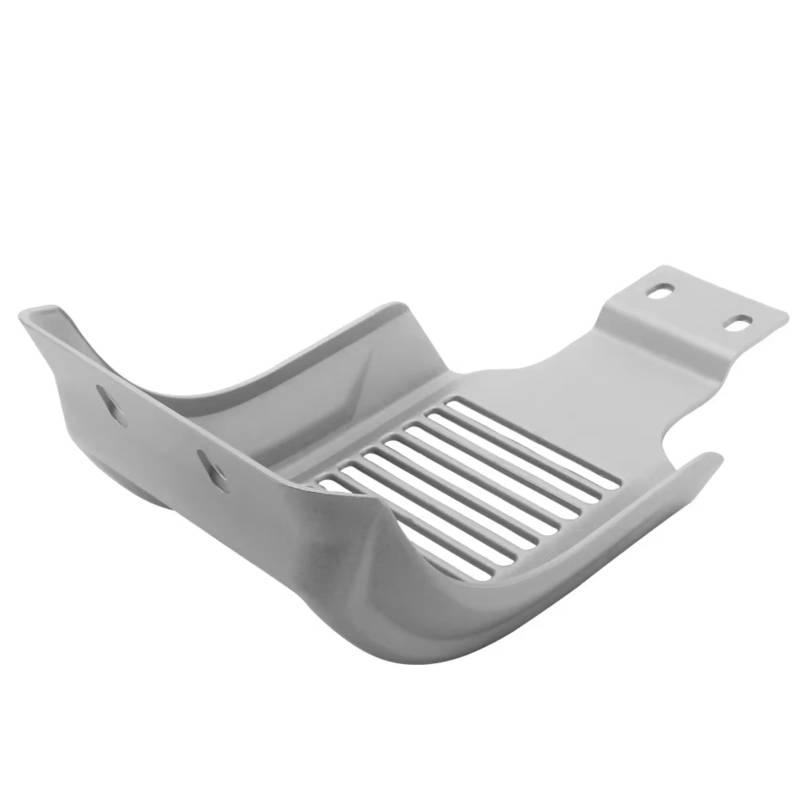 DSWILNV Motorrad Seitenspoiler Für Sportster Für XL1200 883 48 72 2004-2018 Motor Schutz Bash Skid Platte Chassis Schutzhülle Kinn Verkleidung Front Spoiler Schlamm(Silver) von DSWILNV