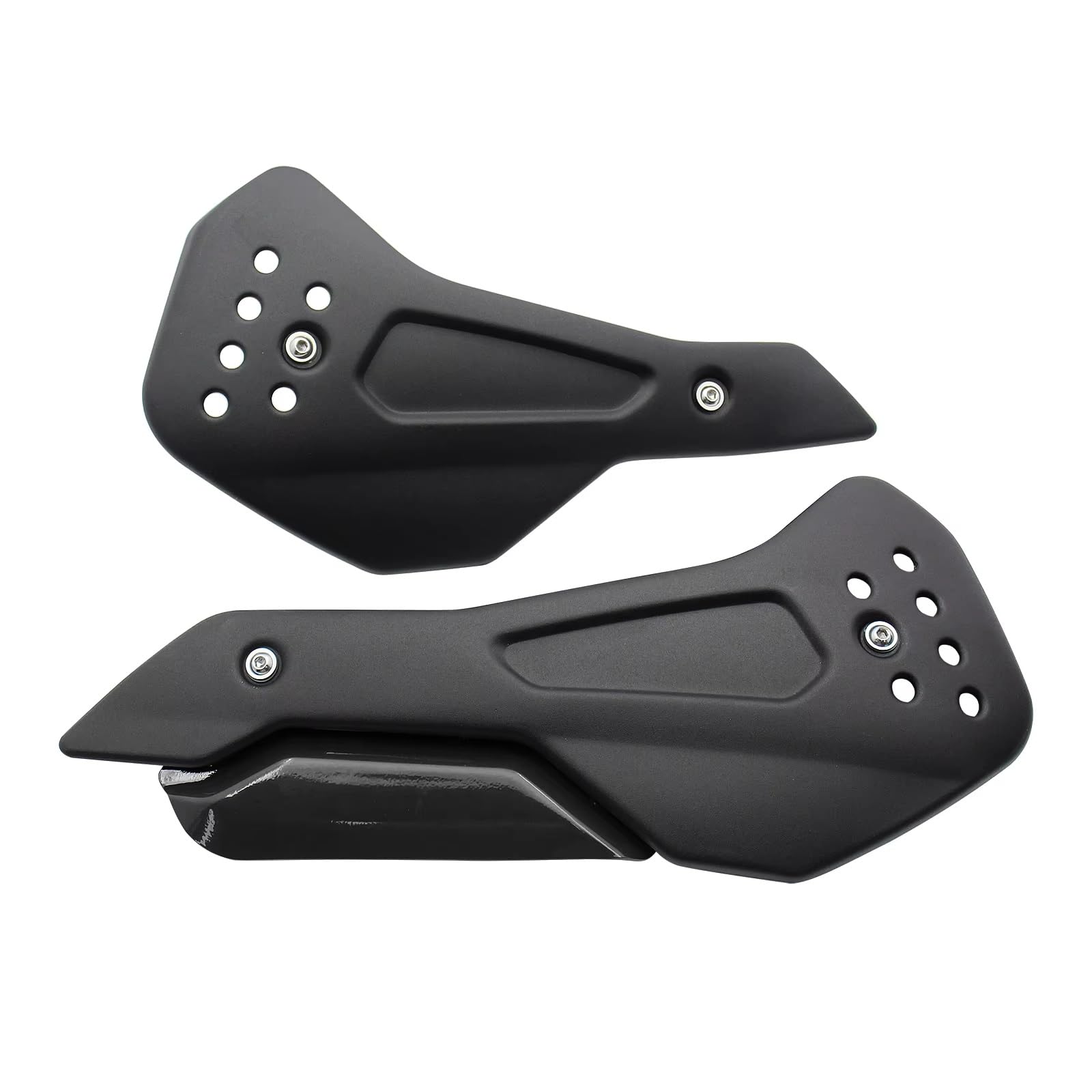 DSWILNV Motorrad Seitenspoiler Für Trident 660 2021 2022 2023 Bauch Für Pan Lower Motor Spoiler Cowling Motorrad Motorrad Ersatz TeileZubehör(Black) von DSWILNV