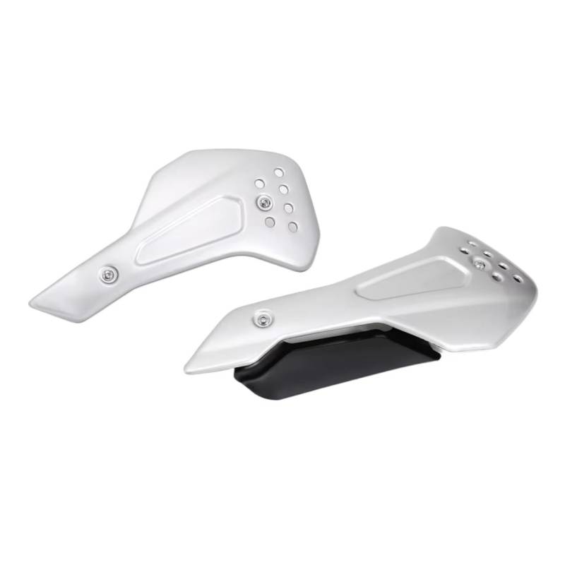 DSWILNV Motorrad Seitenspoiler Für Trident 660 Bauch Für Pan 2021 2022 Bellypan Unteren Motor Spoiler Cowling Schutz Verkleidung Motorrad Motorrad Zubehör(Silver) von DSWILNV