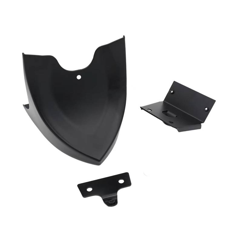 DSWILNV Motorrad Seitenspoiler Für XL1200CX Für Roadster 2016-2019 Für XL1200V Seventy Two 2012-2016 Motorrad Vordere Spoiler-Müllschuhe-Kinnschlepp(Matte Black) von DSWILNV