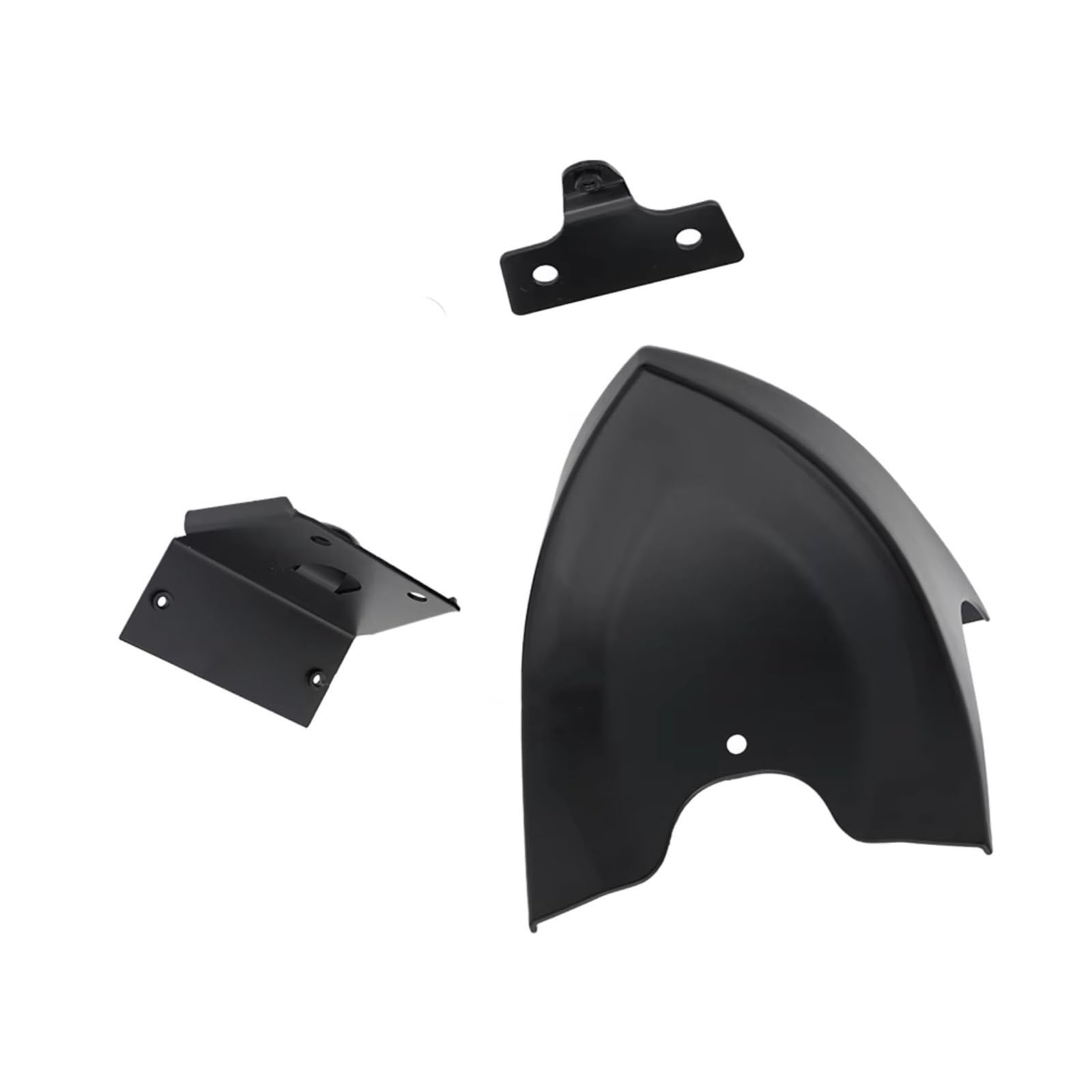 DSWILNV Motorrad Seitenspoiler Für XL883L Für Sportster 883 Low 2005 2010 Für XL883L Für Sportster 883L 2006-2009 Motorradspoiler-Spoiler-Kotflügel-Kinnverkleidungen Von Motorradspoiler.(Matte Black) von DSWILNV