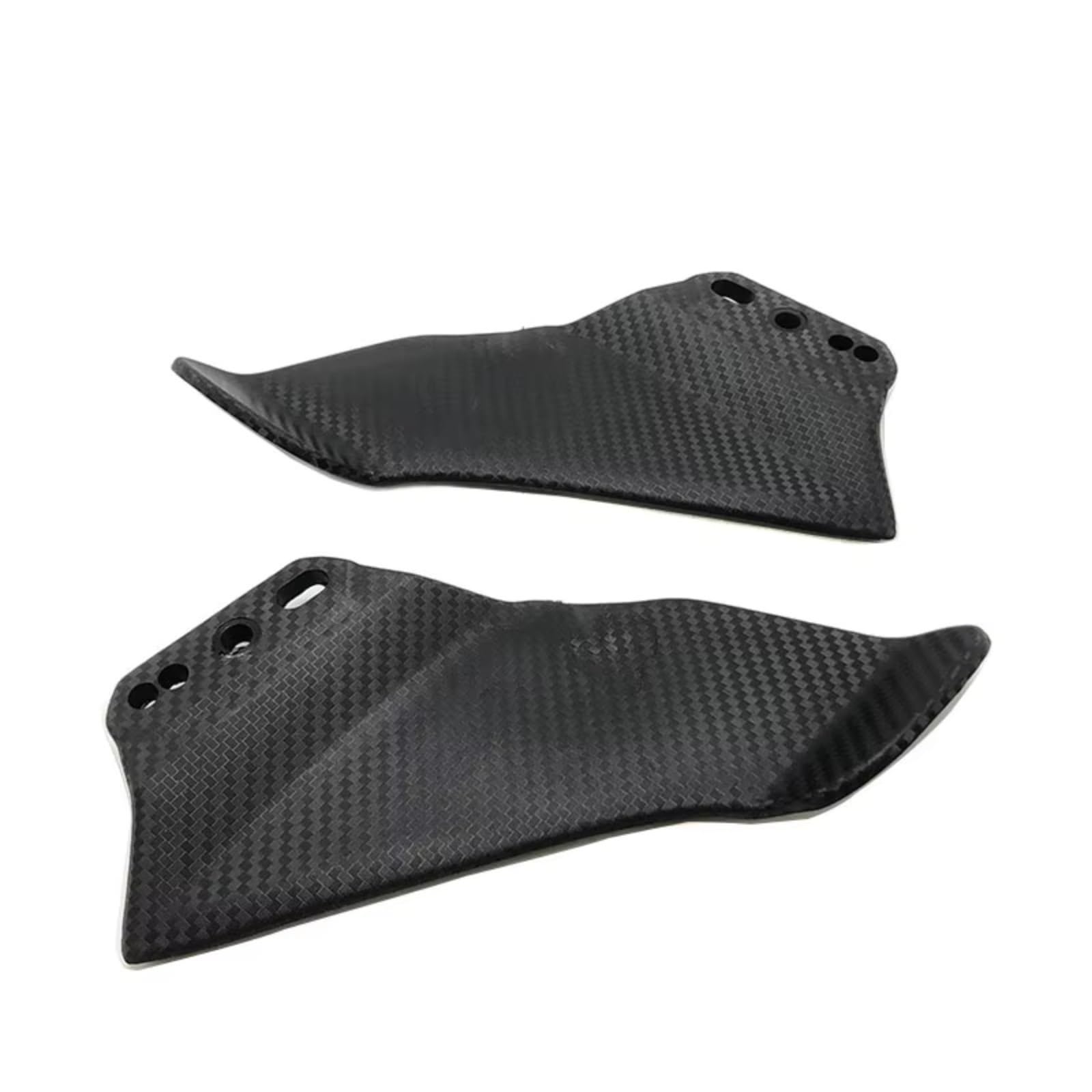 DSWILNV Motorrad Seitenspoiler Für Z800 Für Ninja 650R Für H2R Motorrad Winglet Aerodynamische Für Flügel Kit Spoiler Rückspiegel Fest Für Flügel Motorrad Zubehör von DSWILNV