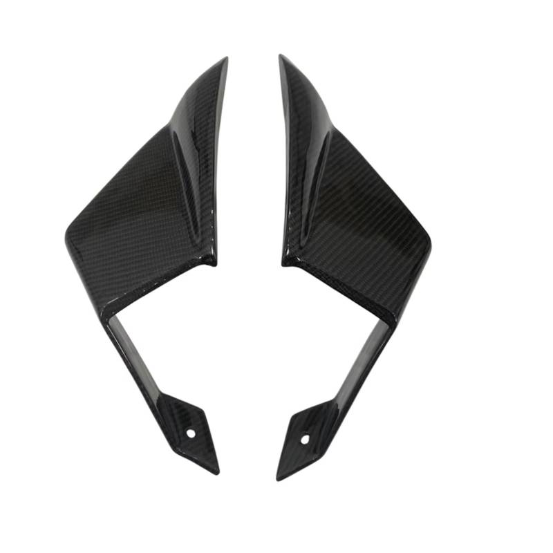 DSWILNV Motorrad Seitenspoiler Für ZX-10R 2016 2017 2018 2019 2020 Carbon Fiber Motorrad Verkleidung Spoiler Verkleidung Feste Für Flügel Ultra Licht Feste von DSWILNV