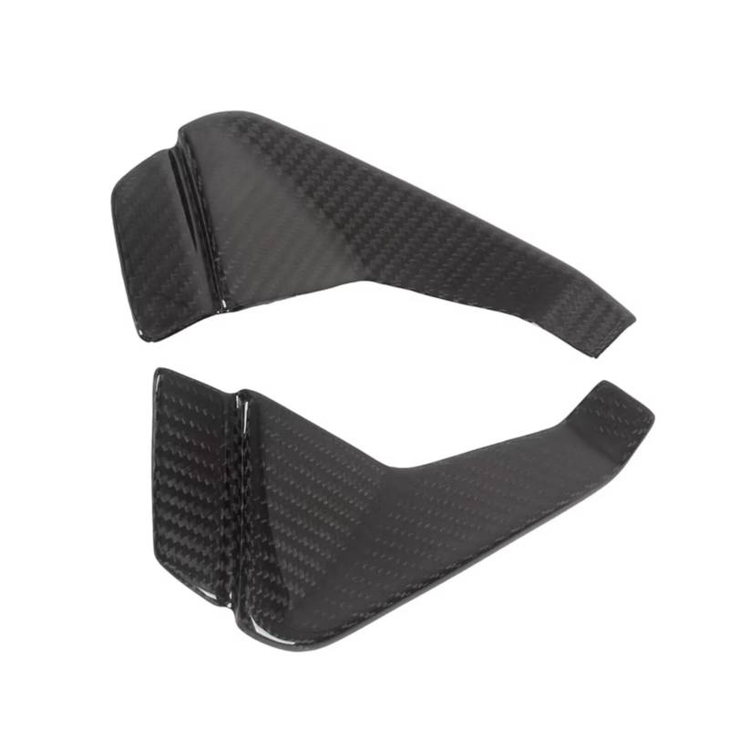 DSWILNV Motorrad Seitenspoiler Kompatibel Mit Aprilia Für RS660 2020 2021 Motorrad Front Lip Wind Für Flügel Abdeckung Spoiler Lufteinlass Abdeckung Carbon Faser von DSWILNV