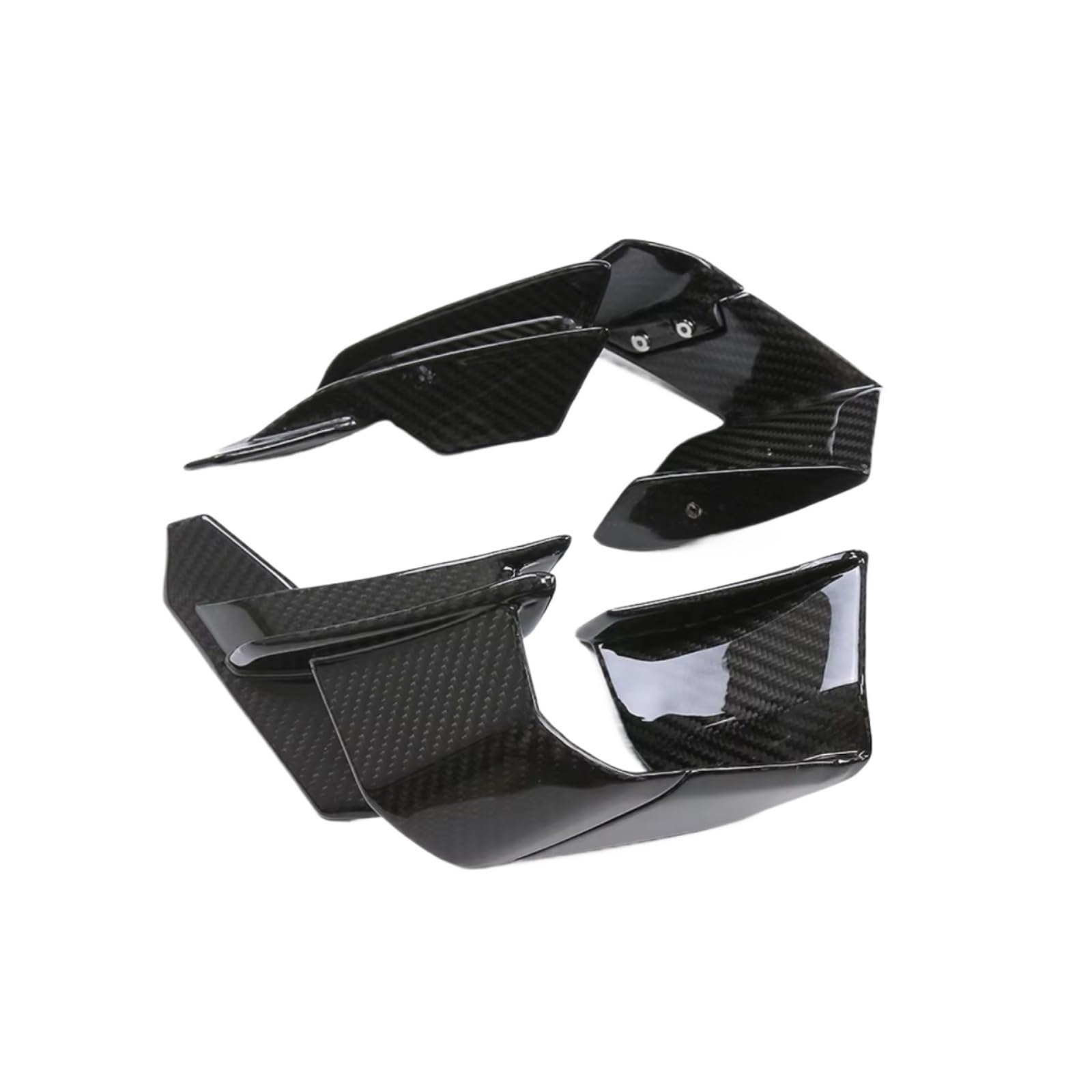 DSWILNV Motorrad Seitenspoiler Kompatibel Mit Aprilia Für RS660 Für Tuono 660 2021 2022 2023 Seitliche Feste Winglets Verkleidung Motorradteile Aerodynamisch Für Wing-Kit-Spoiler von DSWILNV