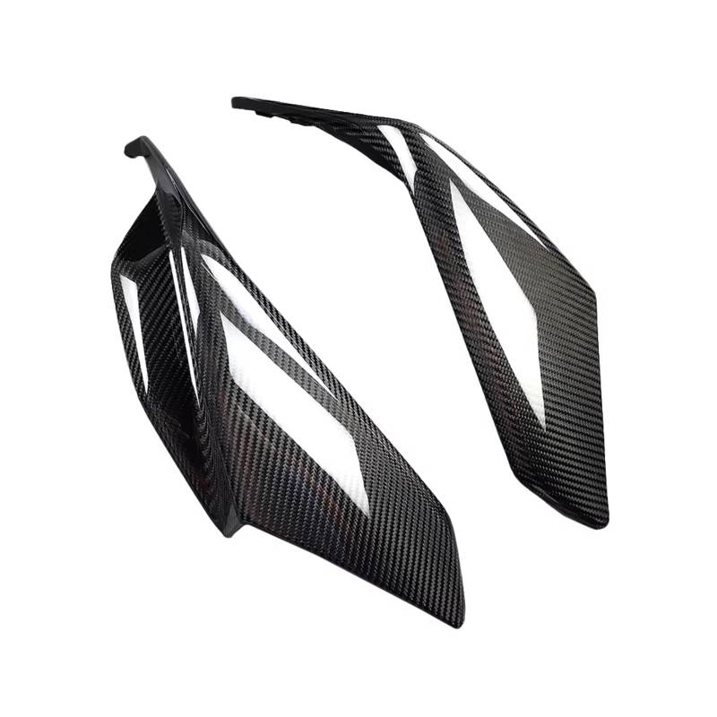 DSWILNV Motorrad Seitenspoiler Kompatibel Mit Aprilia Für RSV4 2021 2022 2023 Motorradzubehör Windabweiser Spoiler Seitenverkleidung Teil-Set von DSWILNV