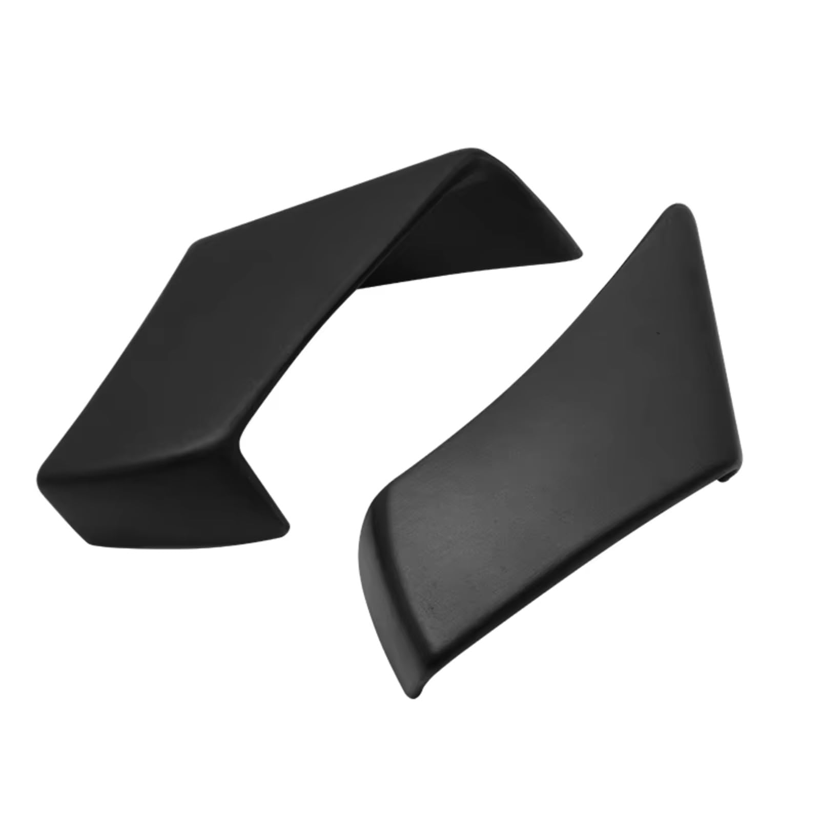 DSWILNV Motorrad Seitenspoiler Kompatibel Mit Aprilia Für RSV4 Für RF 2009–2021 Motorrad-Winglet Aerodynamisch Für Flügel-Kit Spoiler Fest Für Flügel Motorrad-Zubehör(Matte Black) von DSWILNV