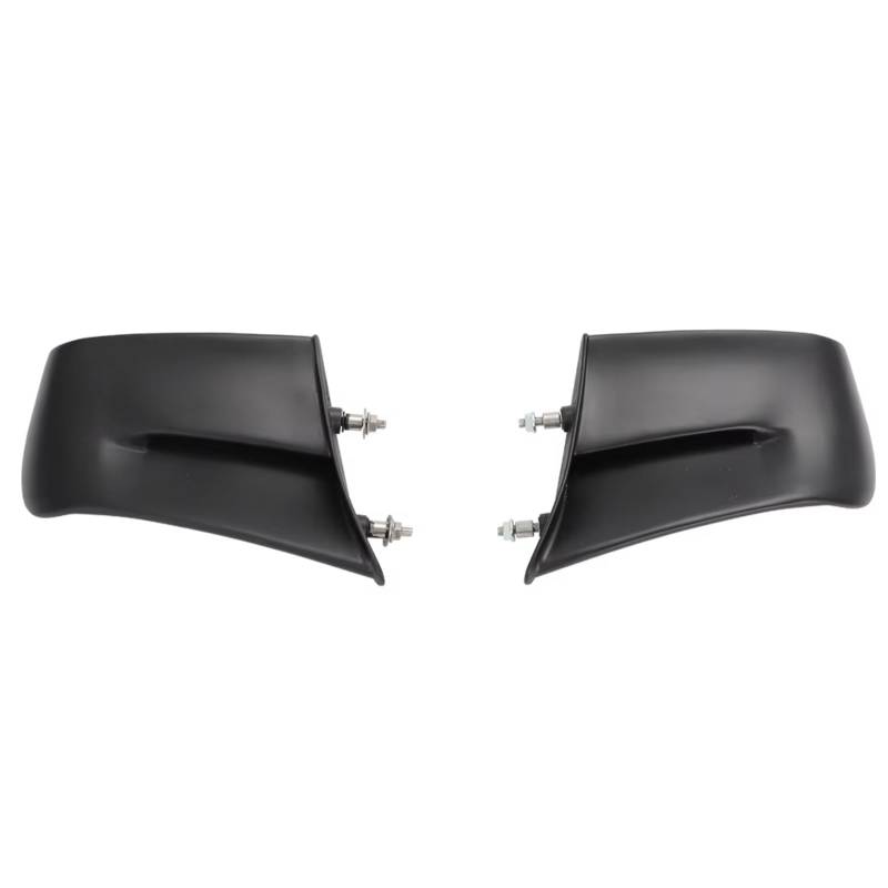 DSWILNV Motorrad Seitenspoiler Kompatibel Mit Ducati Für Panigale Für V4/S/R SP 2022 2023 Motorrad Winglets Aerodynamik Luftabweiser-Kit Seite Für Flügelverkleidungszubehör(Matte Black) von DSWILNV