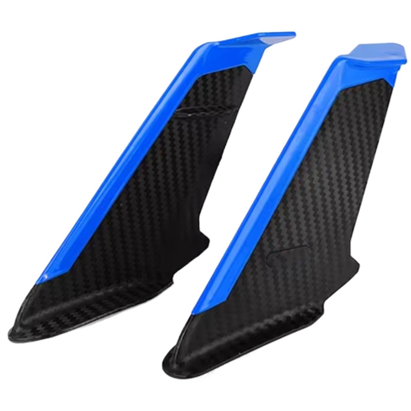 DSWILNV Motorrad Seitenspoiler Kompatibel Mit Für Ninja400 Für Ninja1000SX Motorrad-Seiten-Winglet Für Flügel-Kit Spoiler-Verkleidungsabdeckung Motorrad-Zubehör(Blue) von DSWILNV