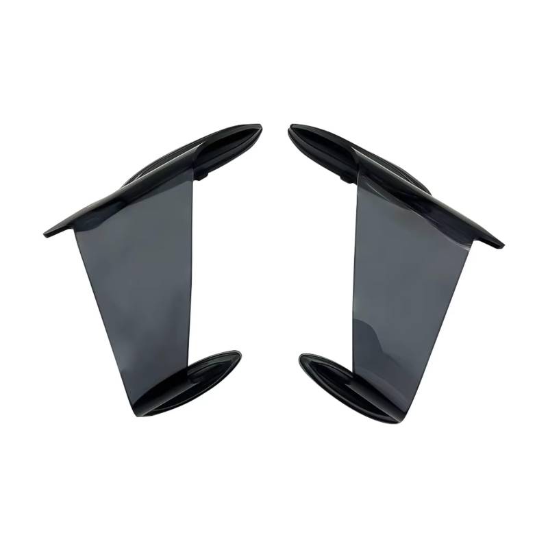 DSWILNV Motorrad Seitenspoiler Kompatibel Mit Für ZX-10R Für ZX-10RR 2021–2024 Motorrad-Aerodynamik Fixiert Für Wing GP Racing Für Wing Side Lower Force Spoiler(Gray) von DSWILNV