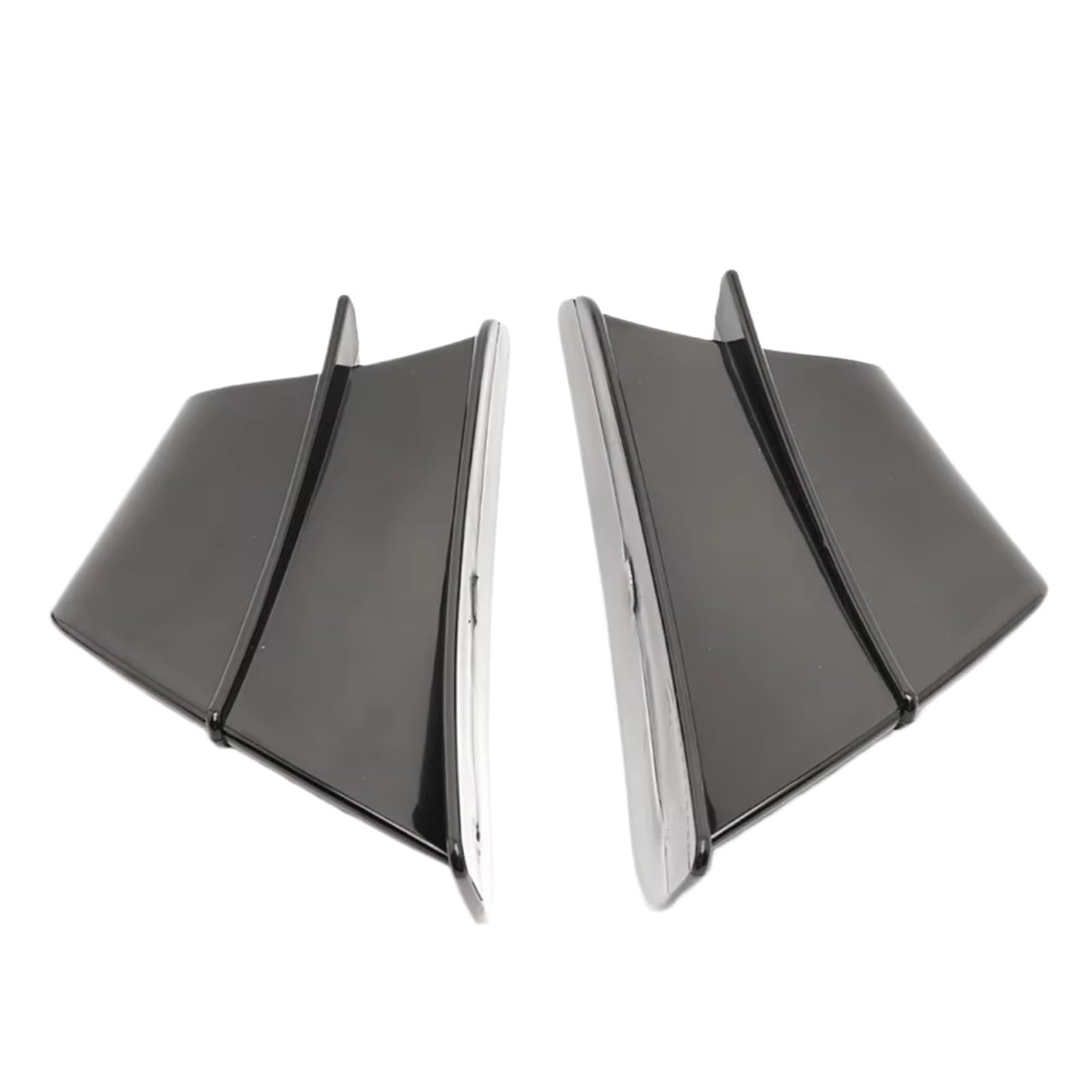 DSWILNV Motorrad Seitenspoiler Kompatibel Mit Suzuki Für GS500 Für GS500E Für GS500F Motorradverkleidung Winglet Aerodynamik Für Wing Kit Spoiler Motorradzubehör(Black) von DSWILNV