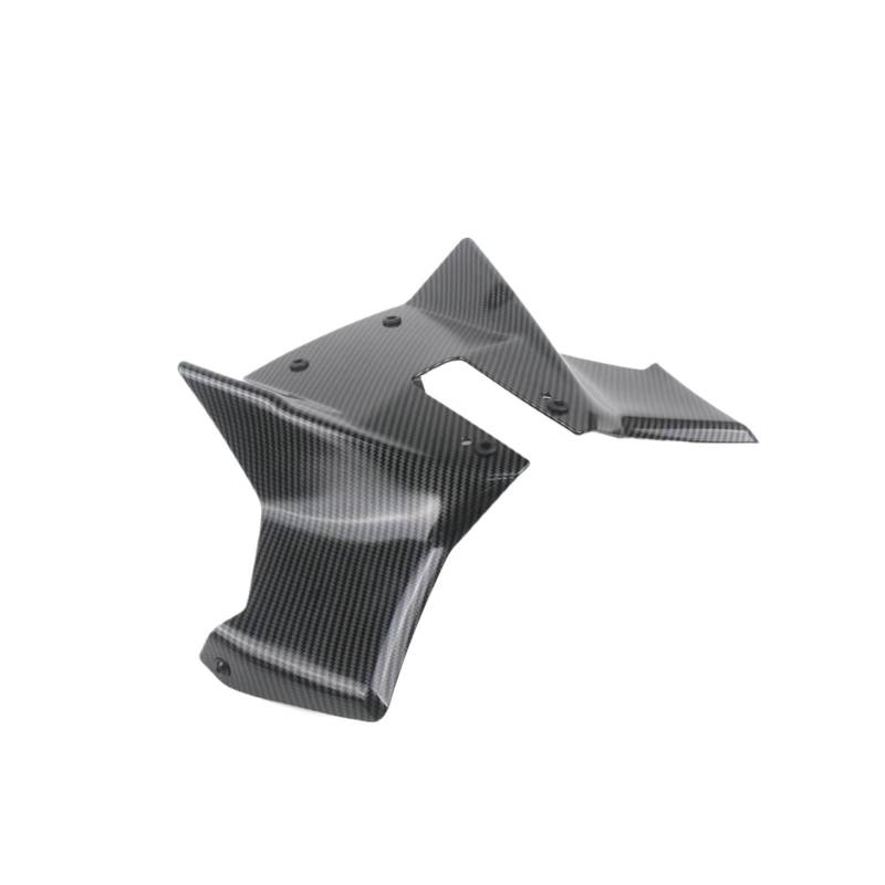 DSWILNV Motorrad Seitenspoiler Kompatibel Mit Suzuki Für GSX-8S 2023 2024 Motorrad Für Naked Frontspoiler Winglet Aerodynamischer Für Wing Kit Spoiler(Carbon Fibre) von DSWILNV