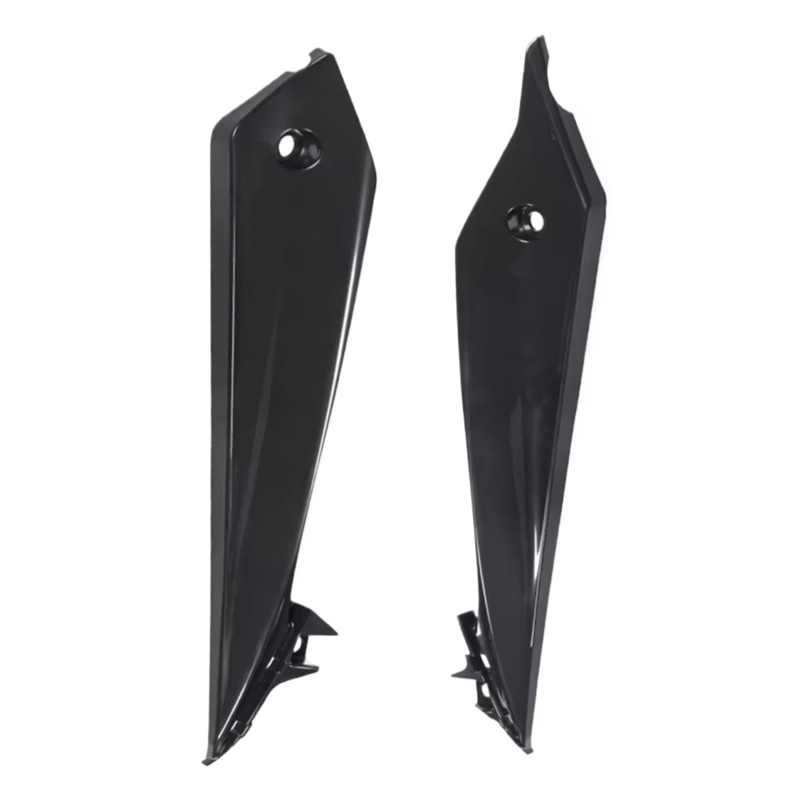 DSWILNV Motorrad Seitenspoiler Kompatibel Mit Suzuki Für GSX-S1000 2015 2016 2017 2018 2019 2020 Motorradteile Bauch Für Pan Lower Engine Spoiler Verkleidungsabdeckung(Glossy Black) von DSWILNV