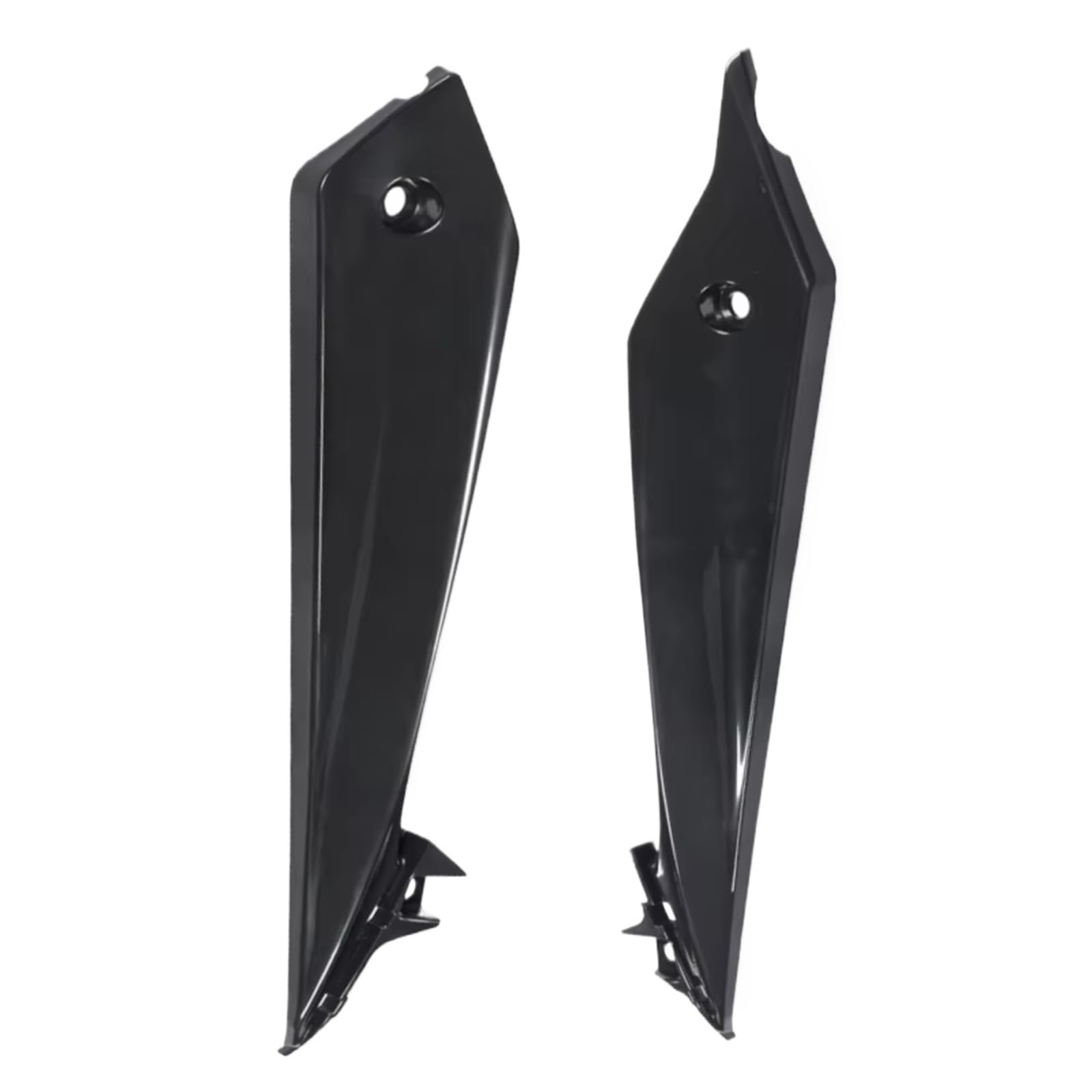 DSWILNV Motorrad Seitenspoiler Kompatibel Mit Suzuki Für GSX-S1000 2015–2020 Motorrad-Motor-Seitenabdeckung Spoiler Bauch Für Pan-Panel-Einspritzung Karosserie-Verkleidung(Glossy Black) von DSWILNV