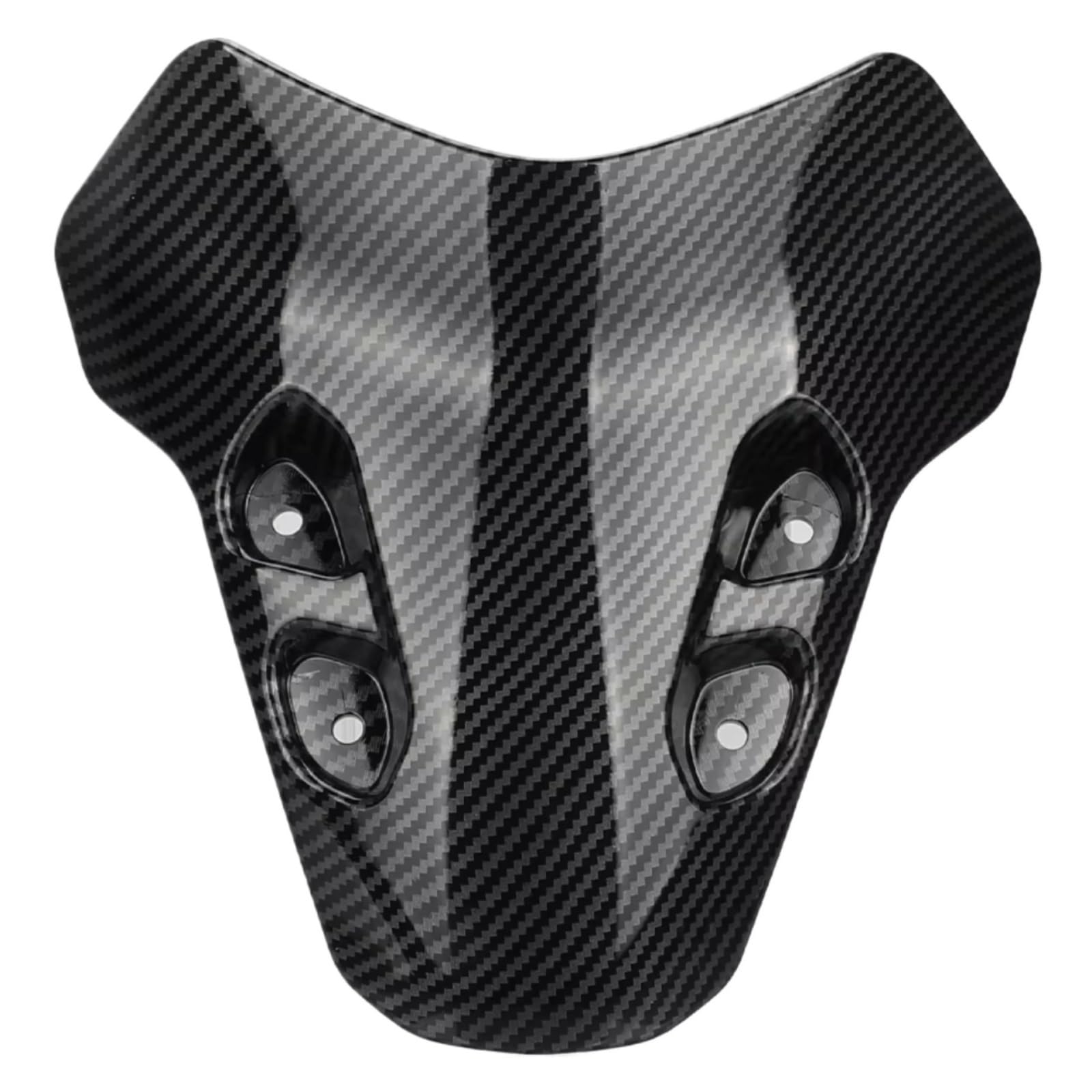 DSWILNV Motorrad Seitenspoiler Kompatibel Mit Yamaha Für MT-07 2021 2022 2023 2024 Motorradzubehör Windschutzscheibe Windschutzscheibe Spoiler Winde Defflektor(Carbon Fiber) von DSWILNV