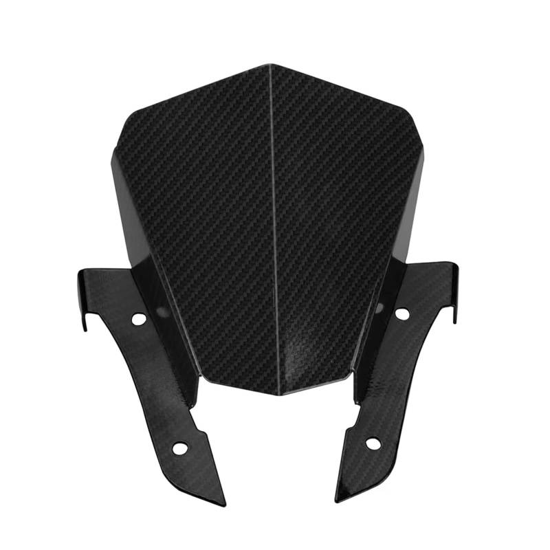 DSWILNV Motorrad Seitenspoiler Kompatibel Mit Yamaha Für MT-07 Für FZ-07 2013 2014 2015 2016 2017 Motorradzubehör Windschutzscheibe Windschutz Spoiler Windabweiser(Carbon Fibre) von DSWILNV