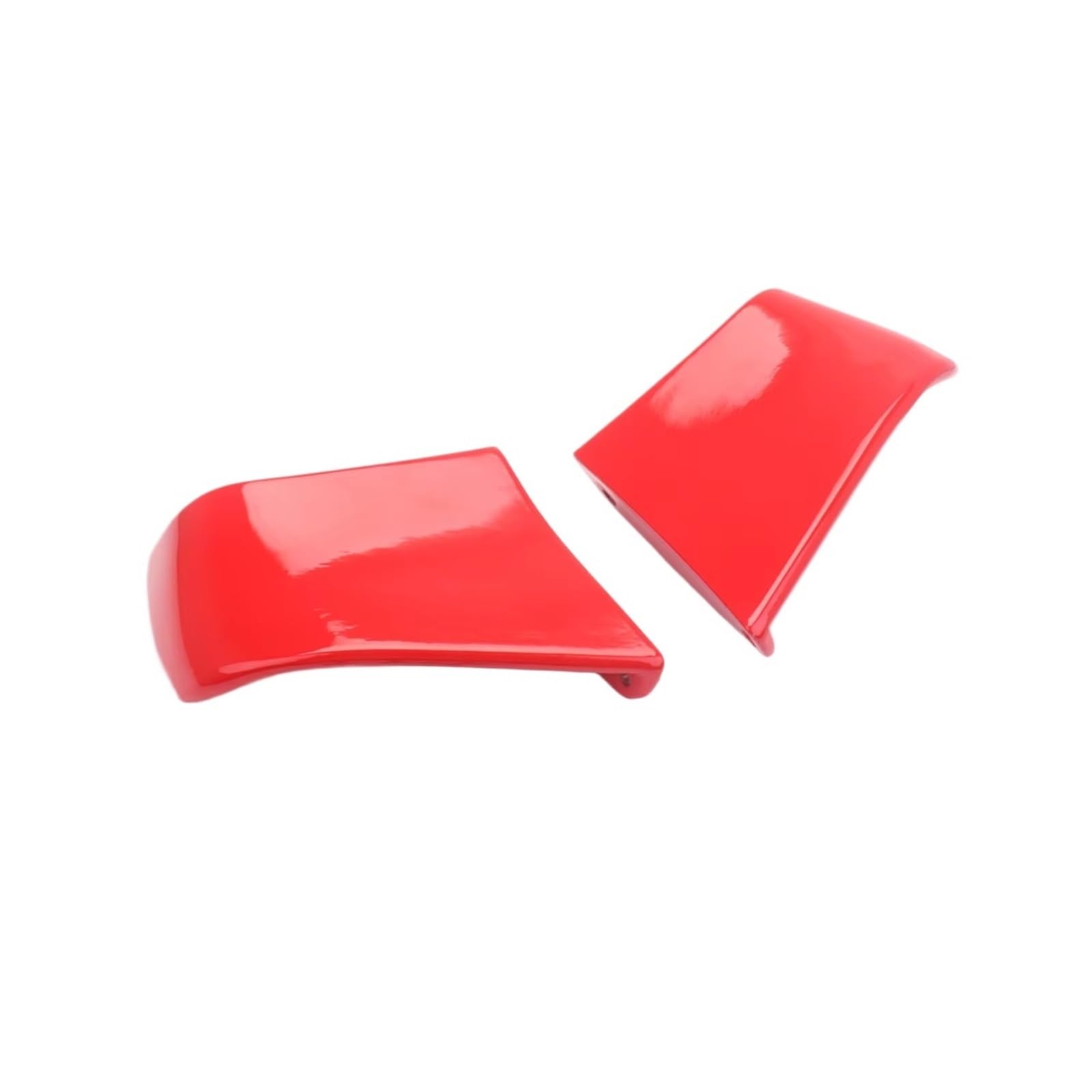 DSWILNV Motorrad Seitenspoiler Kompatibel Mit Yamaha Für YZF-R6 2006–2016 Aerodynamischer Rahmen Für Flügel Luftführung Spoiler Querruder Motorrad Fest Für Flügel(Red) von DSWILNV